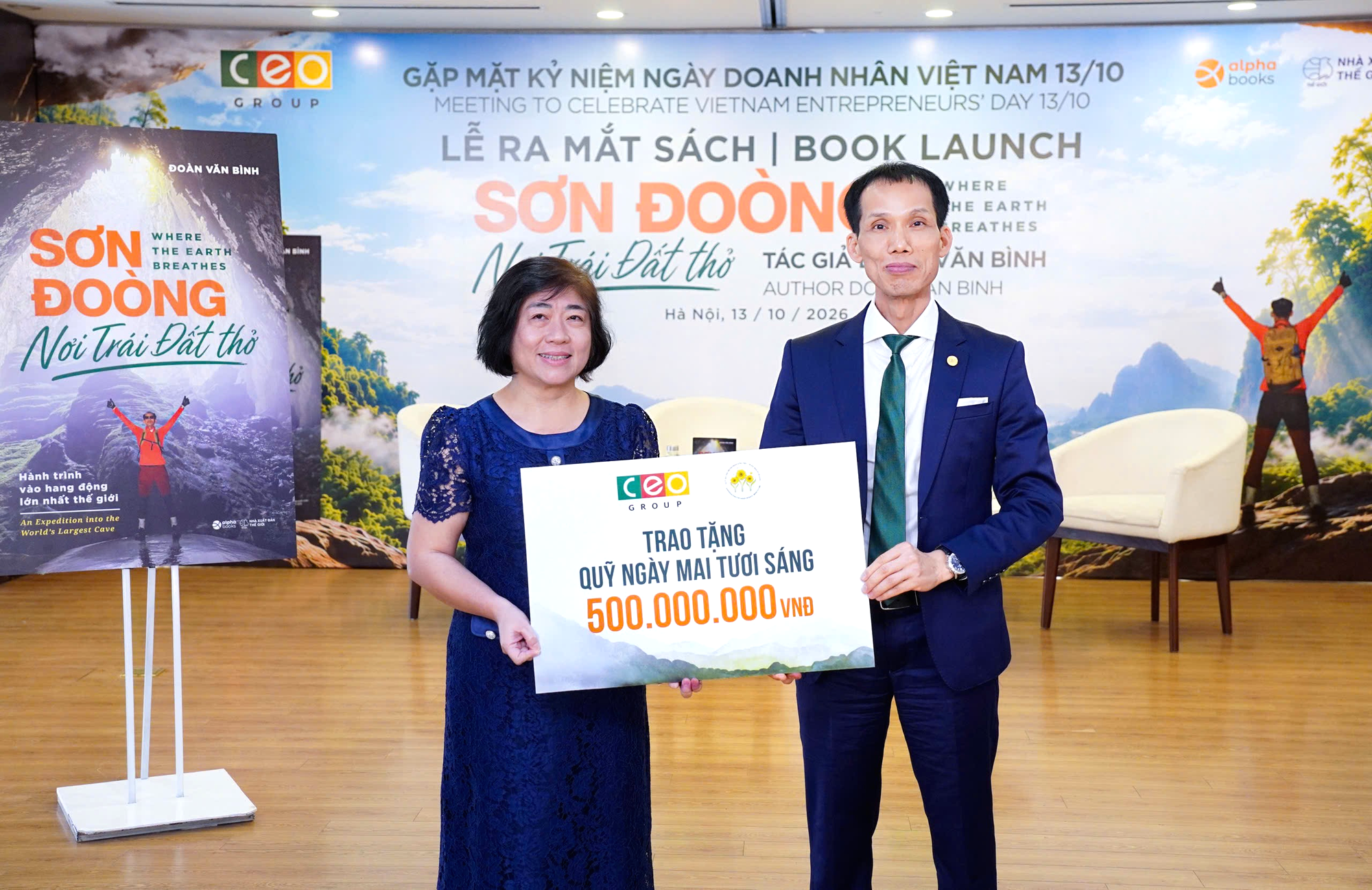 Doanh nhân Bất động sản ra mắt sách “Sơn Đoòng - Nơi trái đất thở” dịp 13/10/2026 - Ảnh 2.