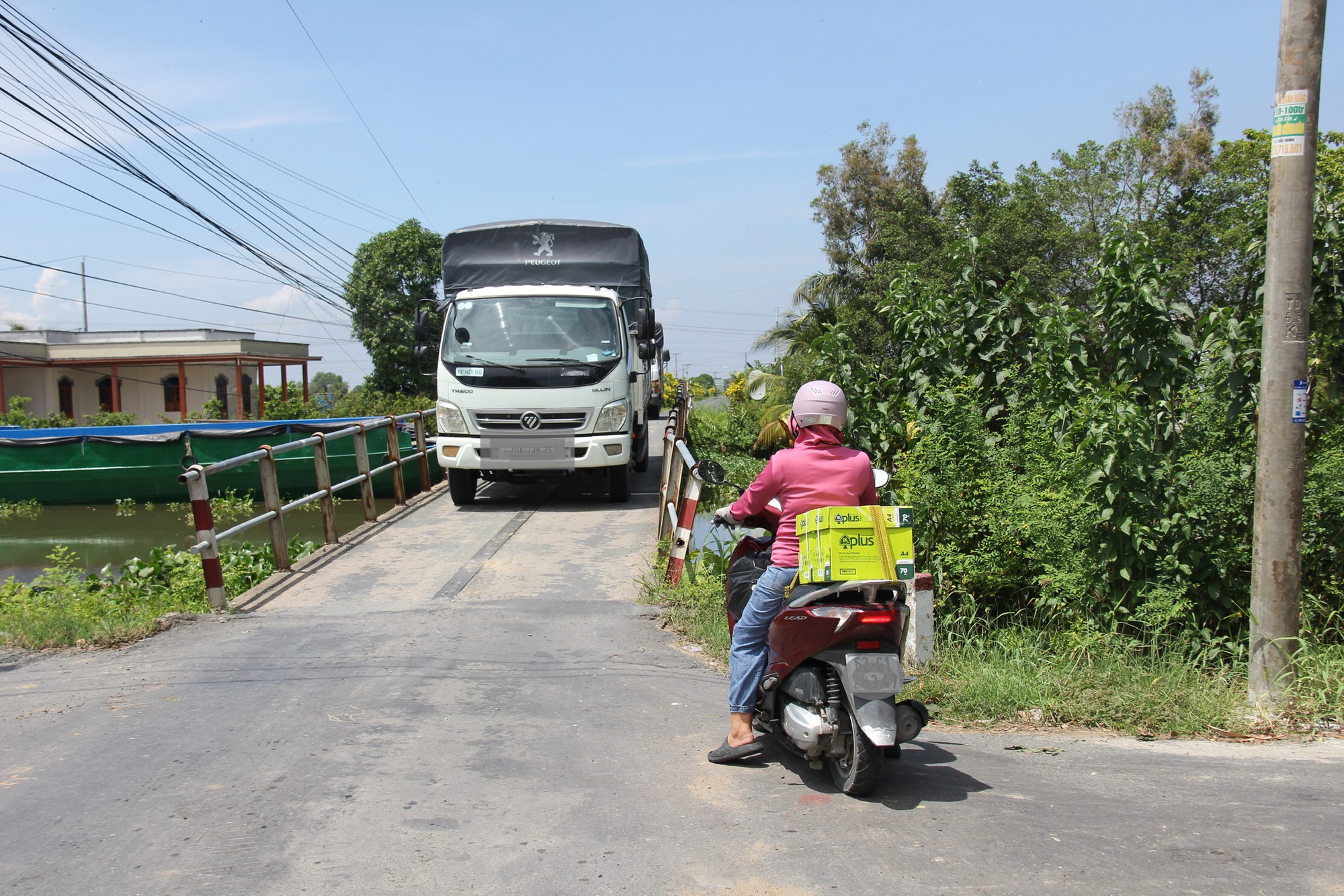 Cận cảnh những c&acirc;y cầu yếu tr&ecirc;n tỉnh lộ 817 ở T&acirc;y Ninh sắp được đầu tư mới- Ảnh 3.