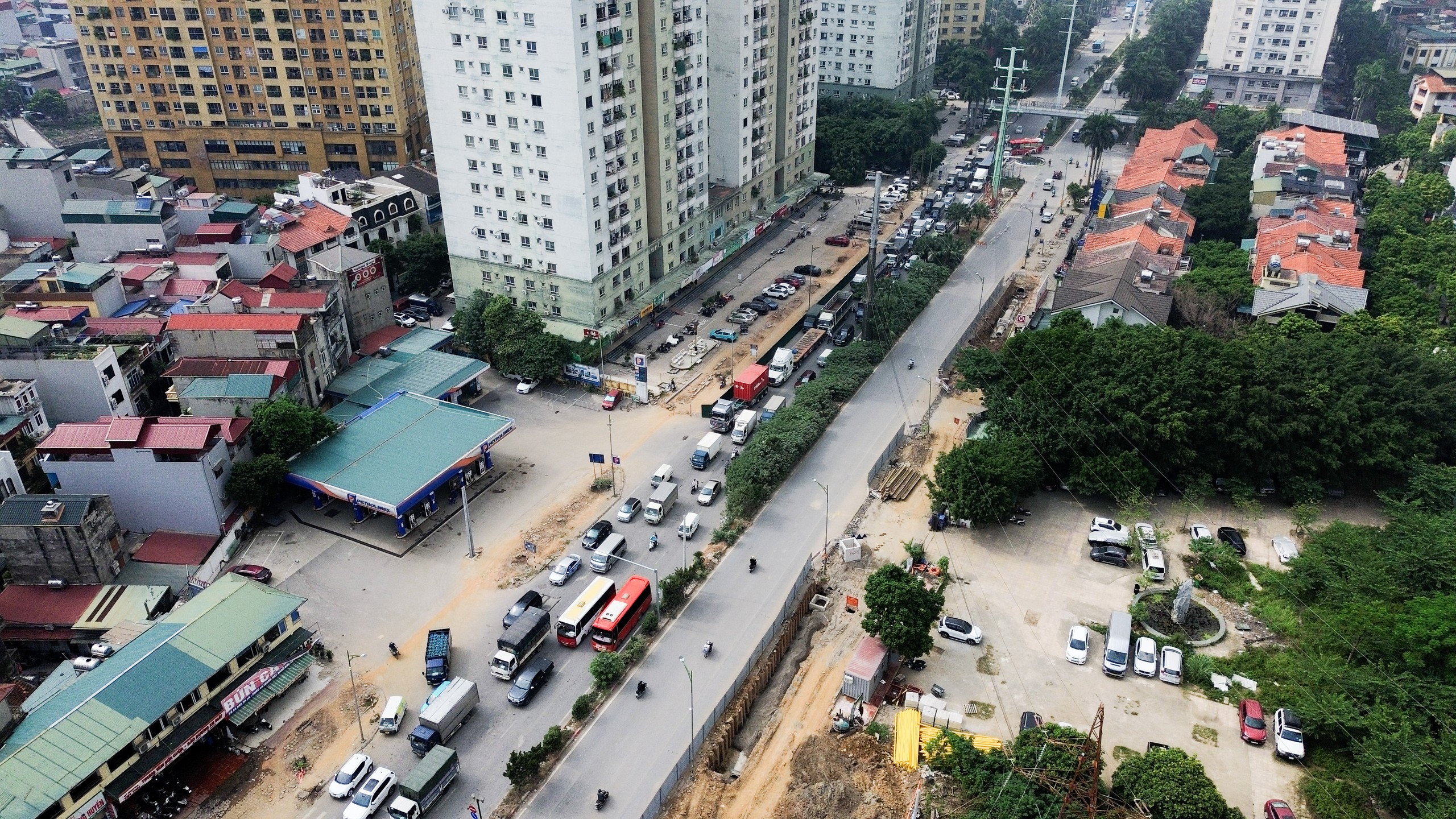 H&agrave; Nội: N&uacute;t giao Phạm Tu-đường 70 dần th&agrave;nh h&igrave;nh, kỳ vọng giải tỏa &ugrave;n tắc cửa ng&otilde; ph&iacute;a Nam- Ảnh 11.