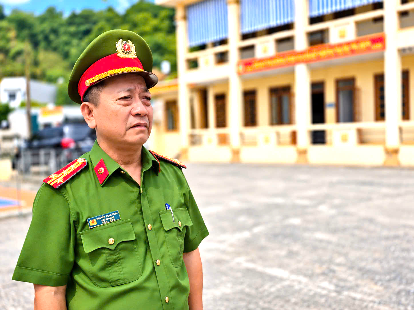 CSGT L&agrave;o Cai ph&acirc;n luồng, bảo đảm giao th&ocirc;ng th&ocirc;ng suốt tại Lễ hội Mường L&ograve; 2026- Ảnh 3.