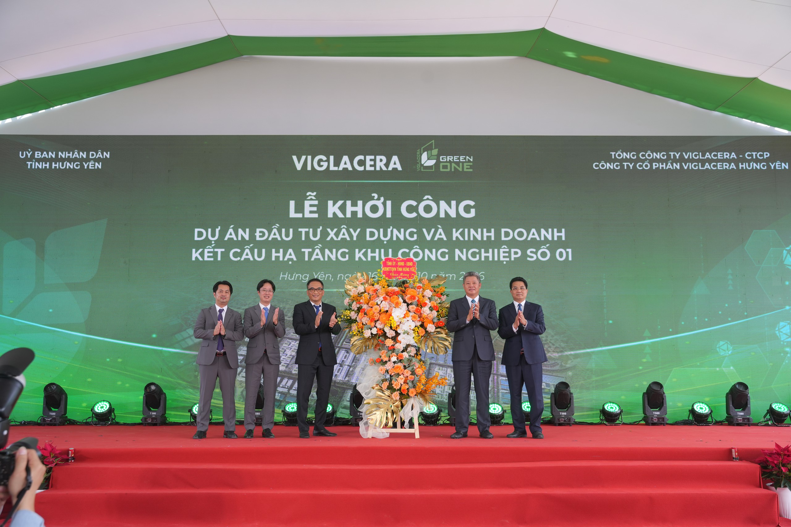Viglacera khởi công Green One - khu công nghiệp công nghệ cao đầu tiên của tỉnh Hưng Yên- Ảnh 2.