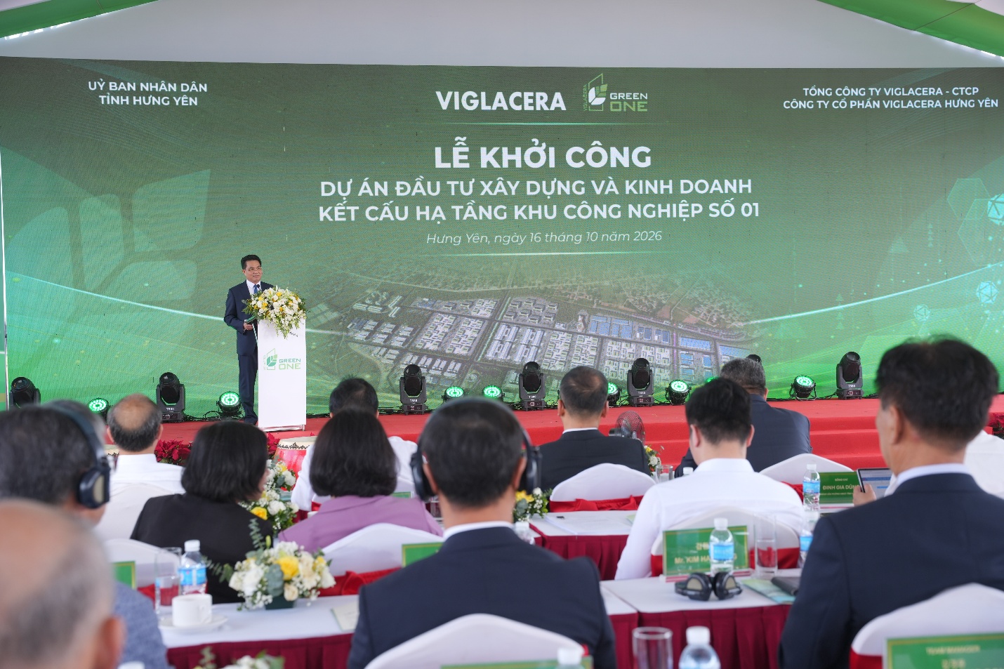 Viglacera khởi công Green One - khu công nghiệp công nghệ cao đầu tiên của tỉnh Hưng Yên- Ảnh 3.