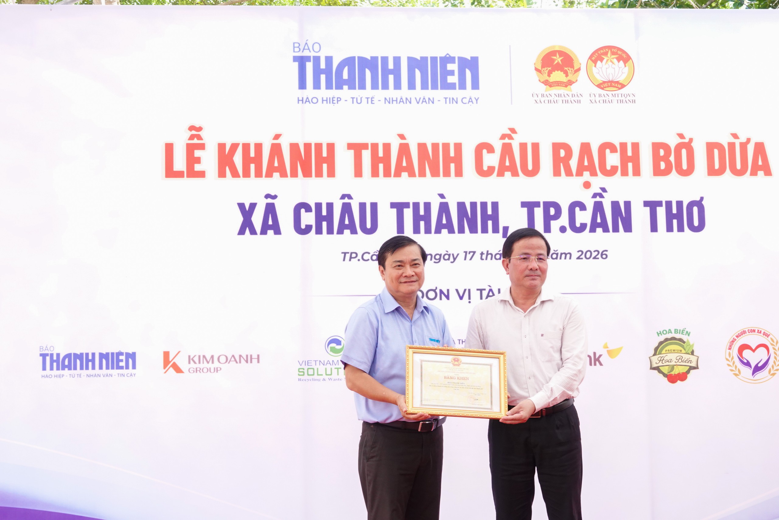 Cần Thơ kh&aacute;nh th&agrave;nh cầu Rạch Bờ Dừa - Ảnh 4.