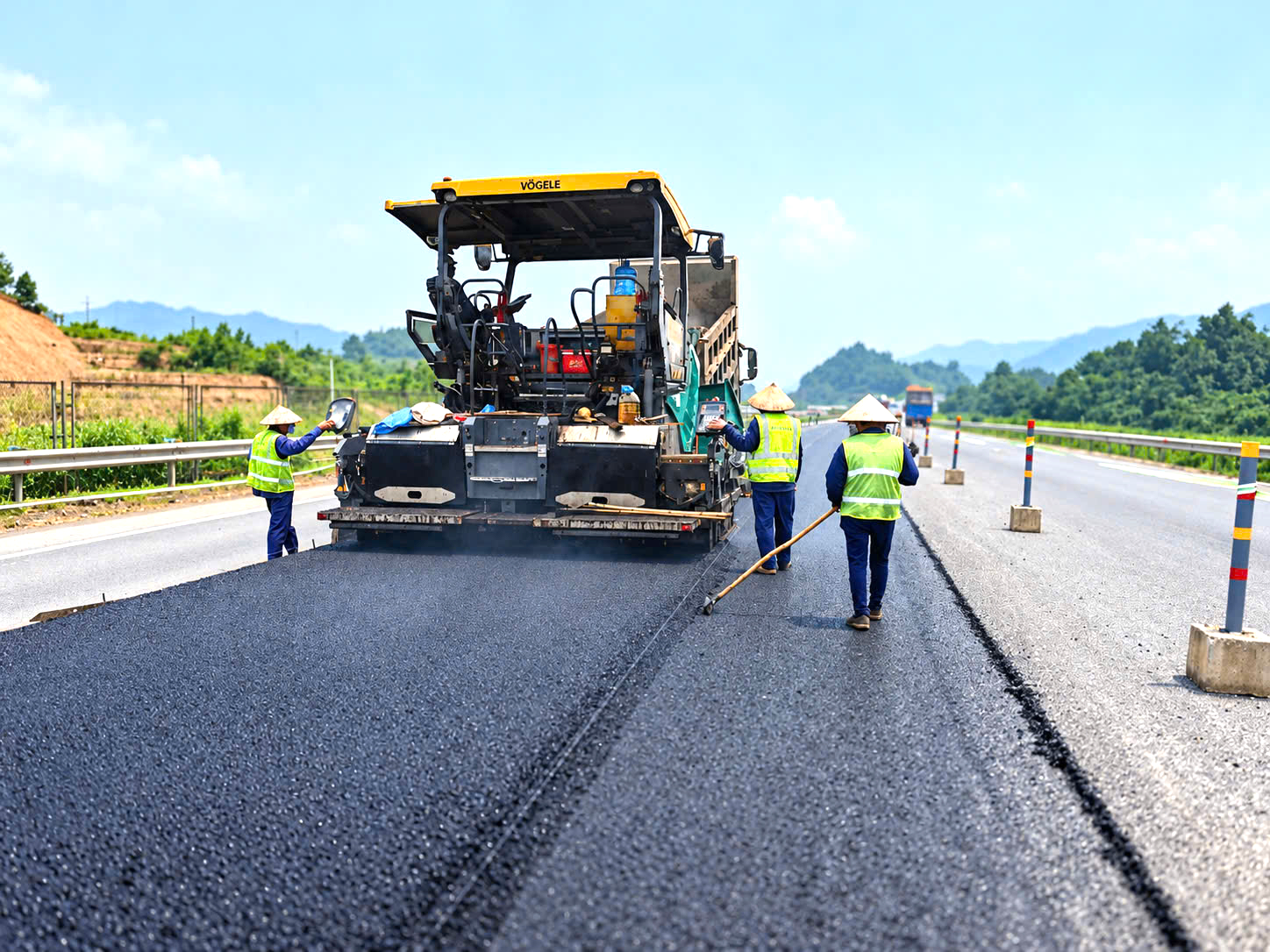 To&agrave;n cảnh dự &aacute;n mở rộng cao tốc Nội B&agrave;i - L&agrave;o Cai sau một năm thi c&ocirc;ng- Ảnh 3.