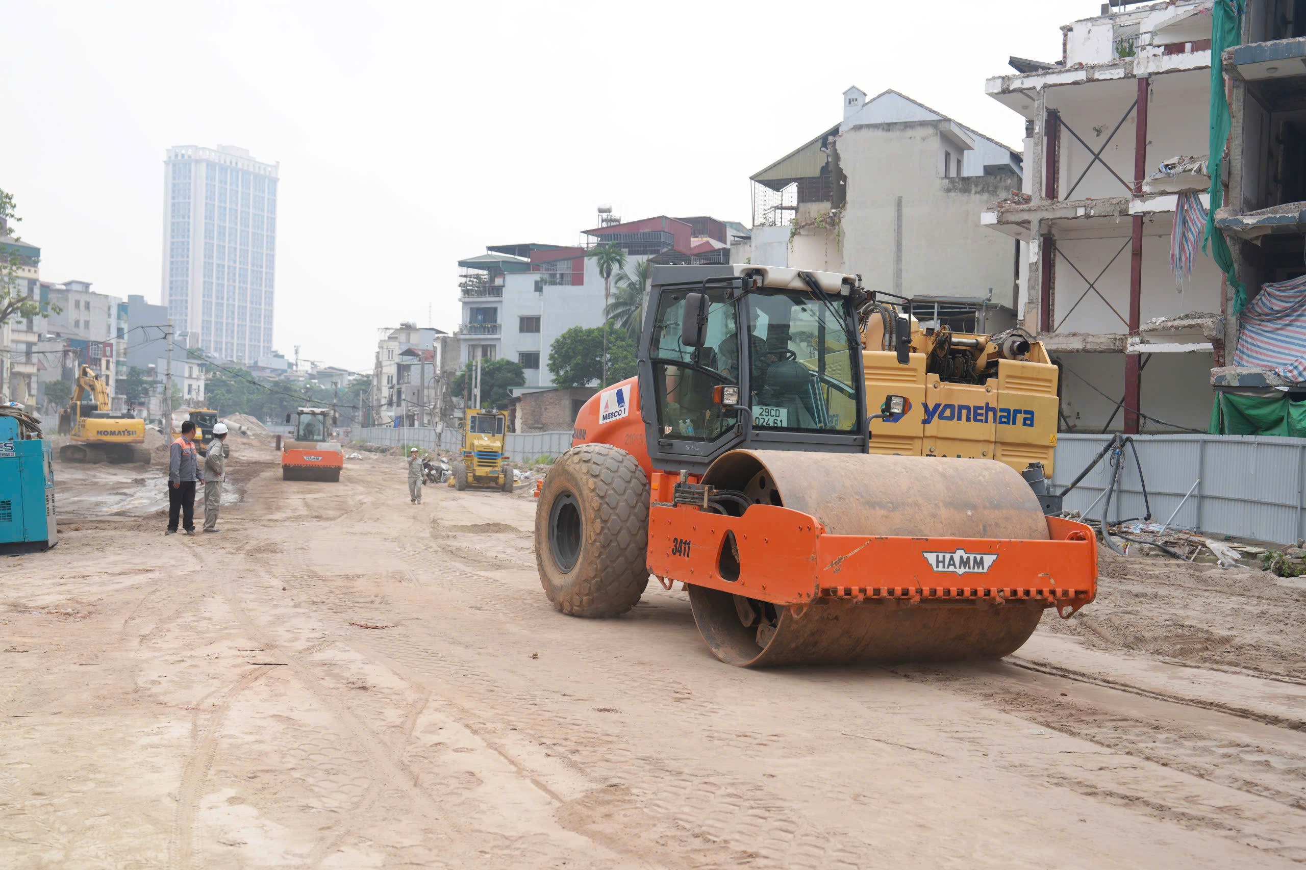 H&agrave; Nội: C&ocirc;ng trường V&agrave;nh đai 2,5 tất bật trước ng&agrave;y th&ocirc;ng xe kỹ thuật- Ảnh 6.