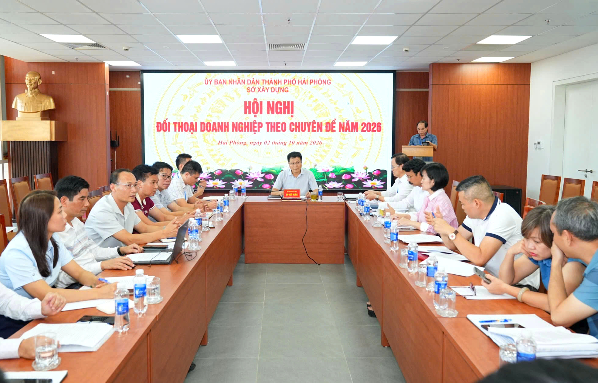 Hải Ph&ograve;ng th&aacute;o gỡ vướng mắc cho doanh nghiệp trong hoạt động x&acirc;y dựng - Ảnh 2.
