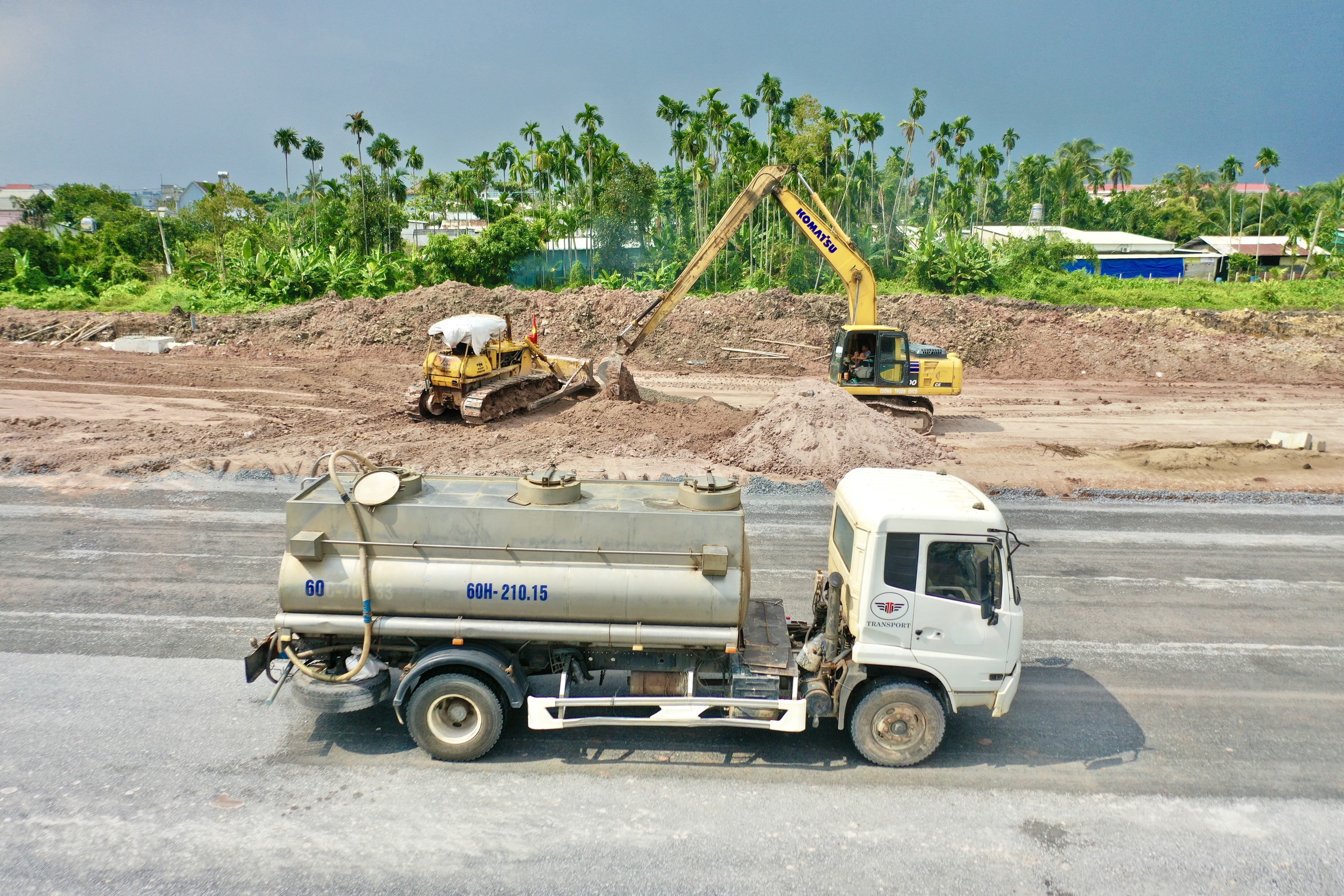 Đường 25C đẩy nhanh thi c&ocirc;ng, nỗ lực th&ocirc;ng xe tuyến ch&iacute;nh cuối th&aacute;ng 10- Ảnh 7.