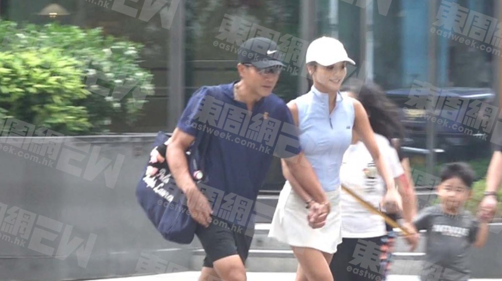 Lưu Khải Uy quen t&igrave;nh trẻ k&eacute;m 20 tuổi khi chơi pickleball - Ảnh 3.