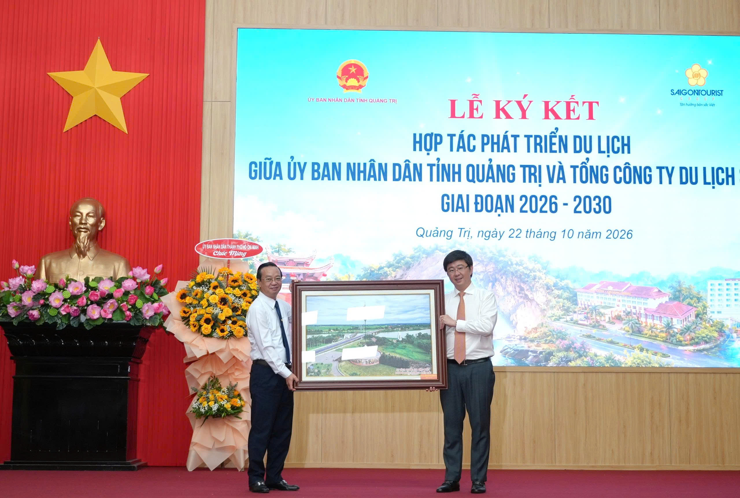 Quảng Trị bắt tay "&ocirc;ng lớn" Saigontourist, chuẩn bị cho Năm du lịch quốc gia 2027- Ảnh 2.