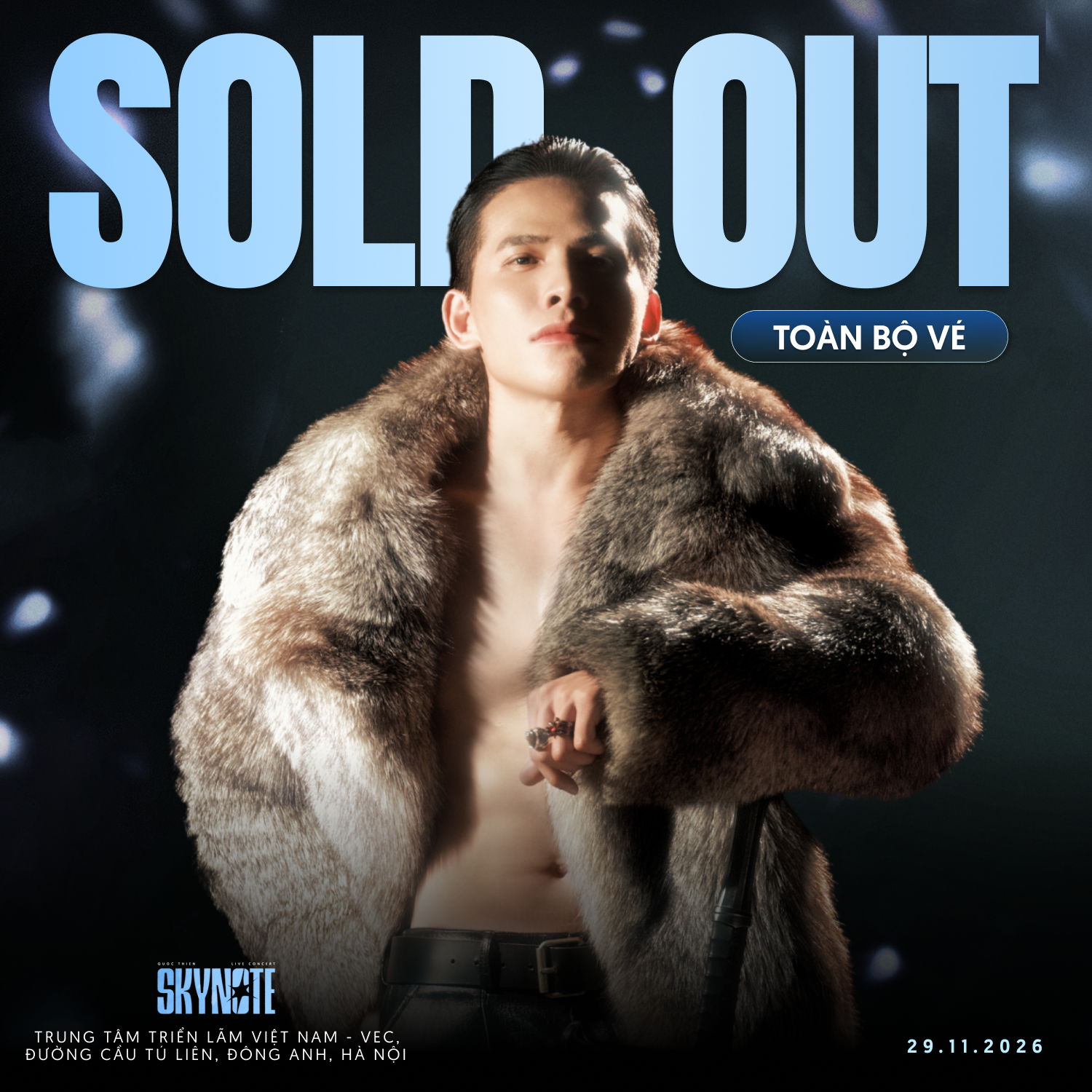 Concert của ca sĩ Quốc Thiên "cháy vé" sau 6 ngày mở bán - Ảnh 1.