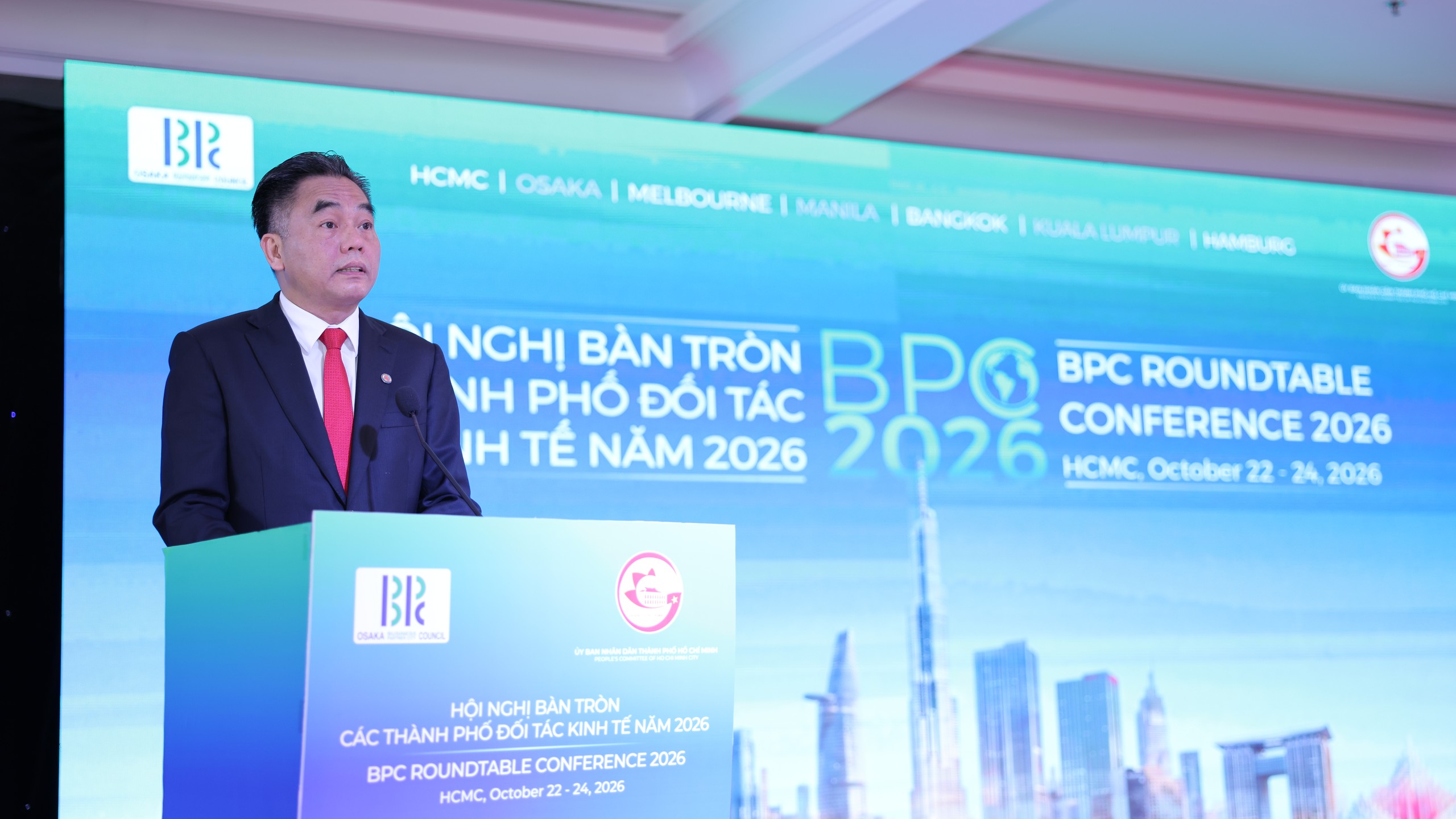 TP.HCM th&uacute;c đẩy hợp t&aacute;c quốc tế, ph&aacute;t triển đ&ocirc; thị xanh v&agrave; bền vững- Ảnh 1.