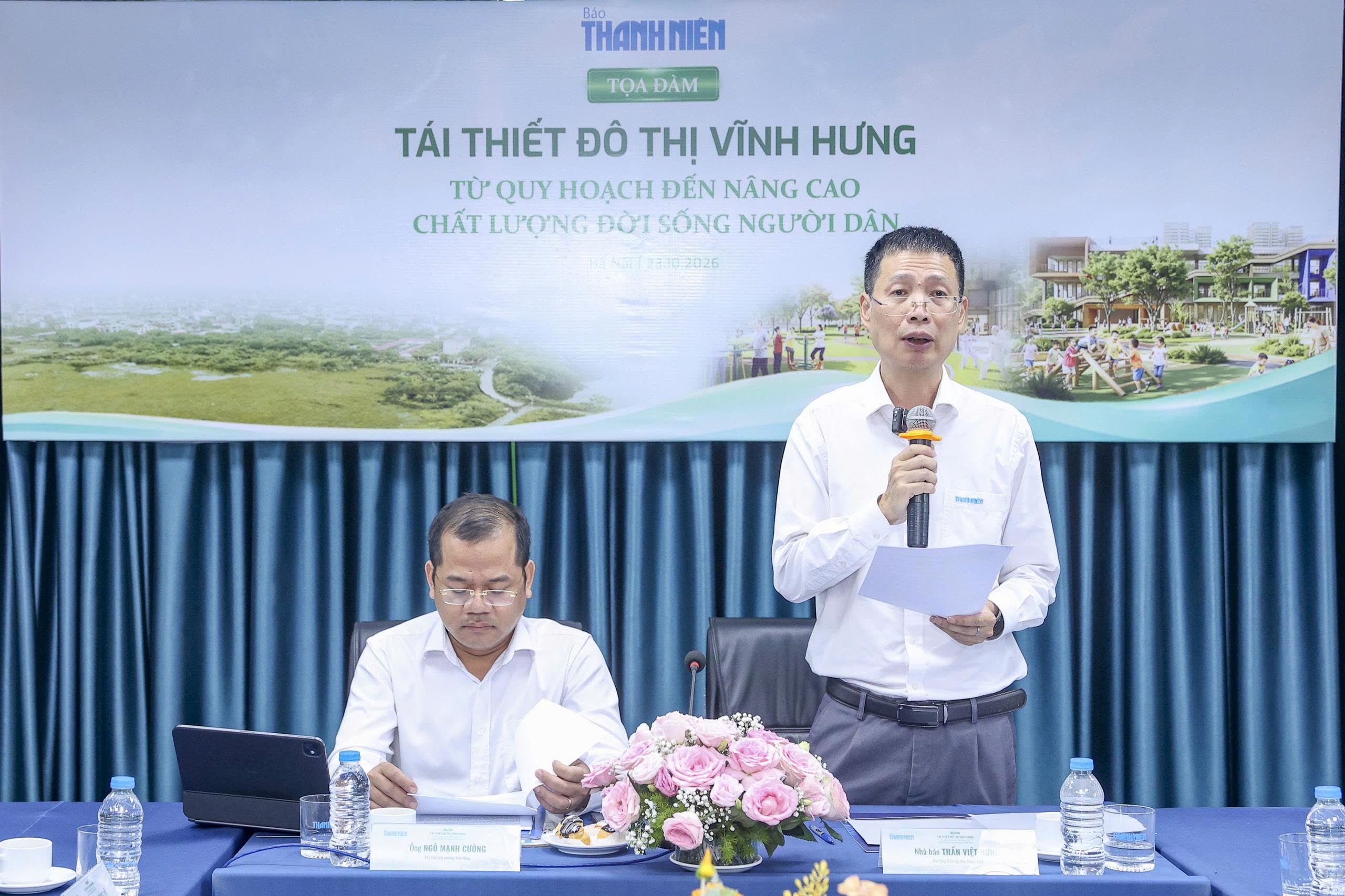 T&aacute;i thiết đ&ocirc; thị Vĩnh Hưng: Gỡ điểm nghẽn hạ tầng, bảo đảm sinh kế người d&acirc;n- Ảnh 1.