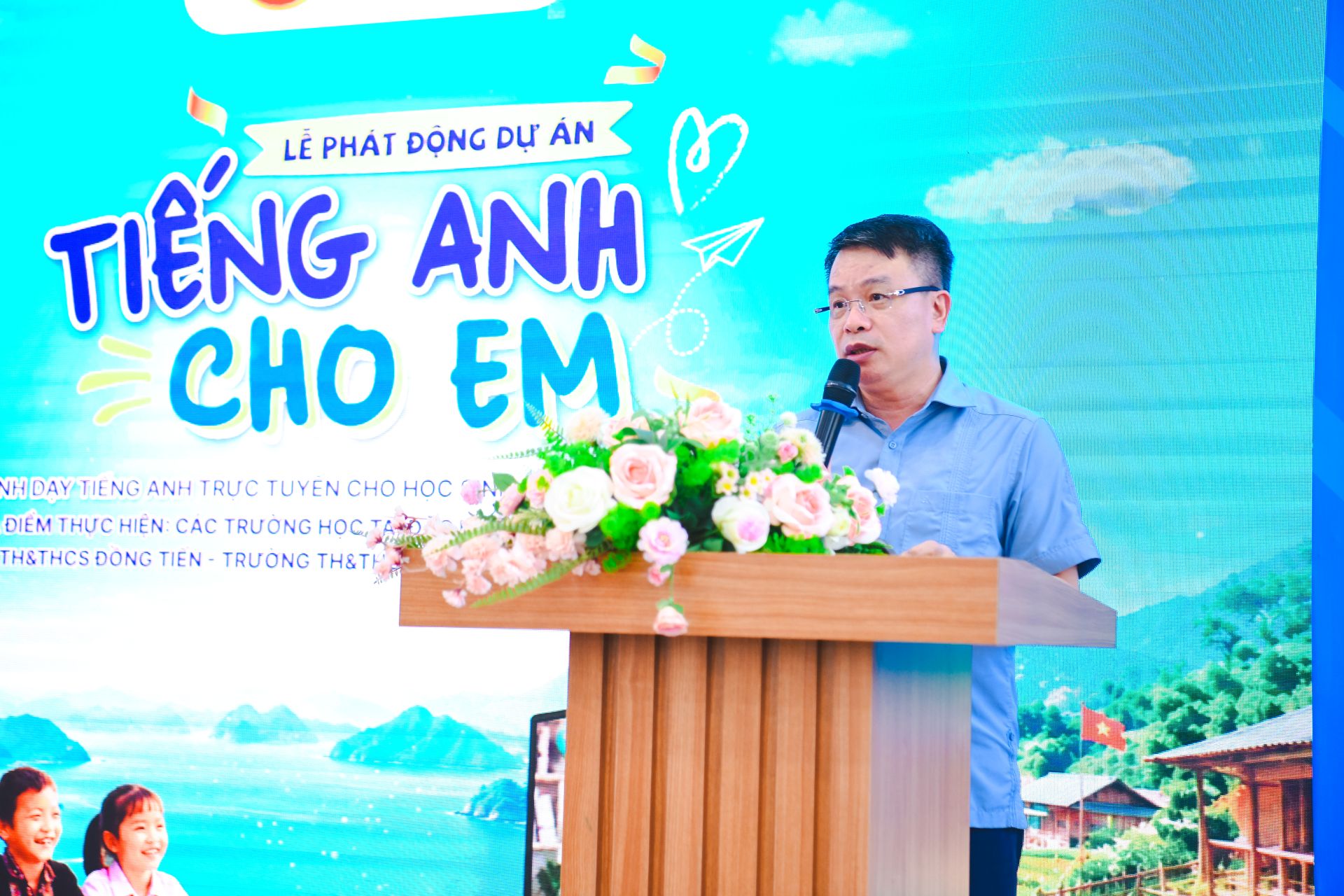 Học sinh đặc khu C&ocirc; T&ocirc; h&agrave;o hứng tham gia dự &aacute;n "Tiếng Anh cho em" - Ảnh 3.
