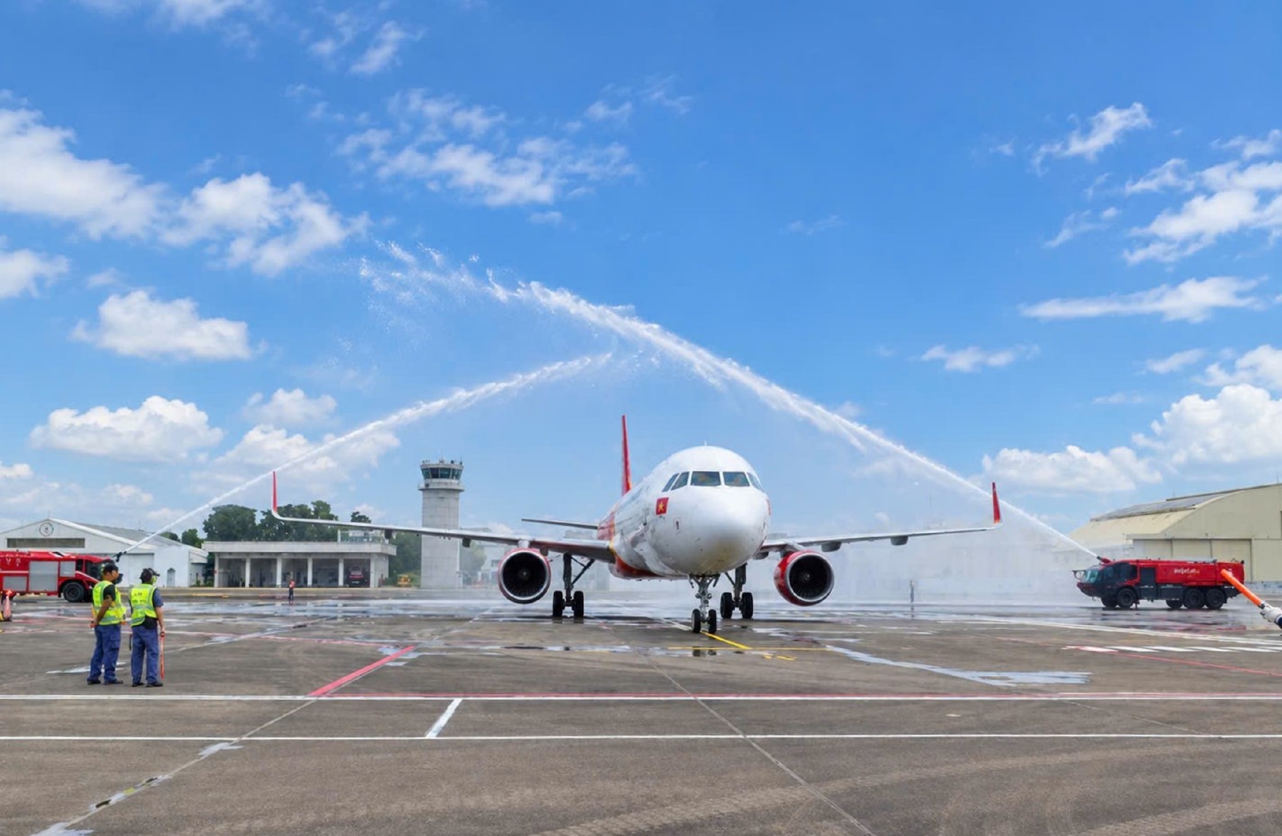 Vietjet khai trương đường bay thẳng H&agrave; Nội - Đ&agrave;i Nam, tiếp tục mở rộng mạng bay quốc tế- Ảnh 10.