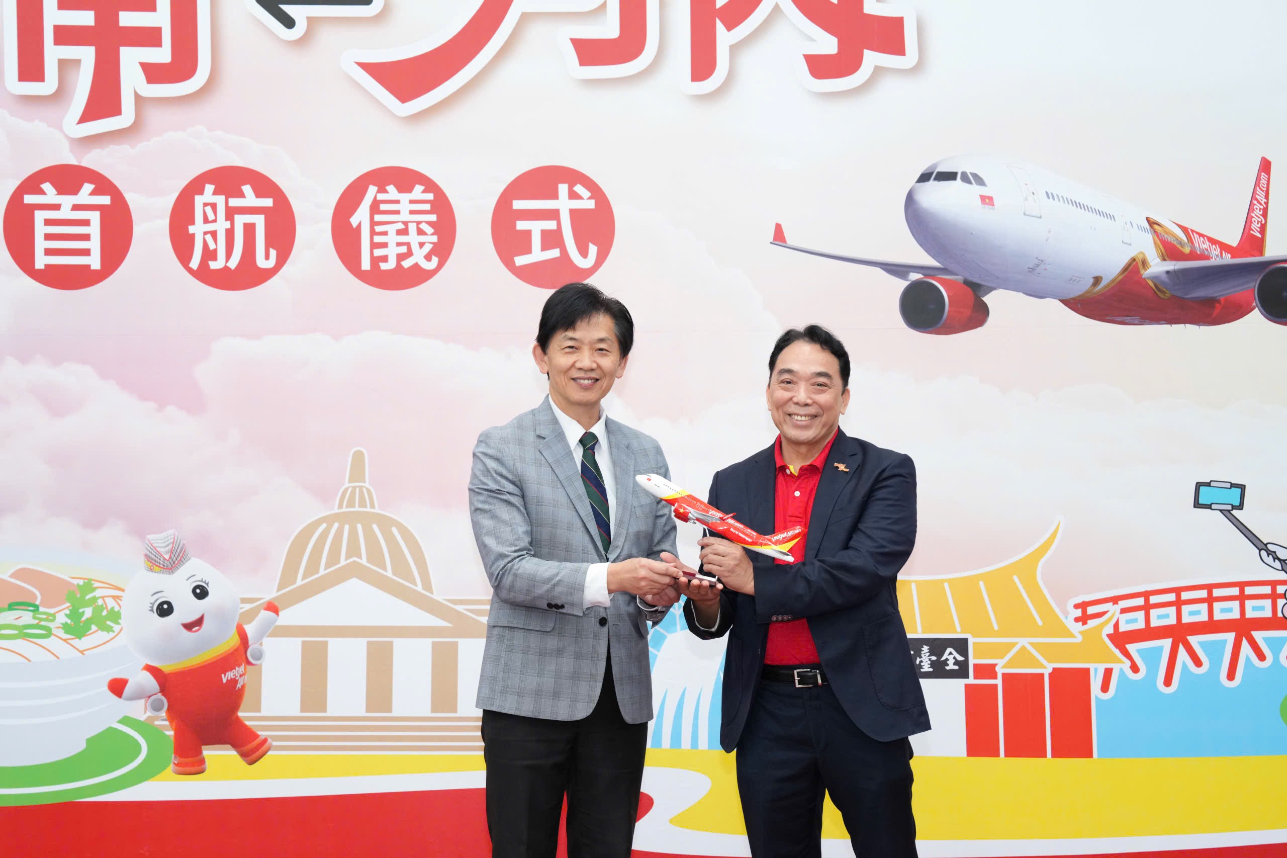 Vietjet khai trương đường bay thẳng H&agrave; Nội - Đ&agrave;i Nam, tiếp tục mở rộng mạng bay quốc tế- Ảnh 4.