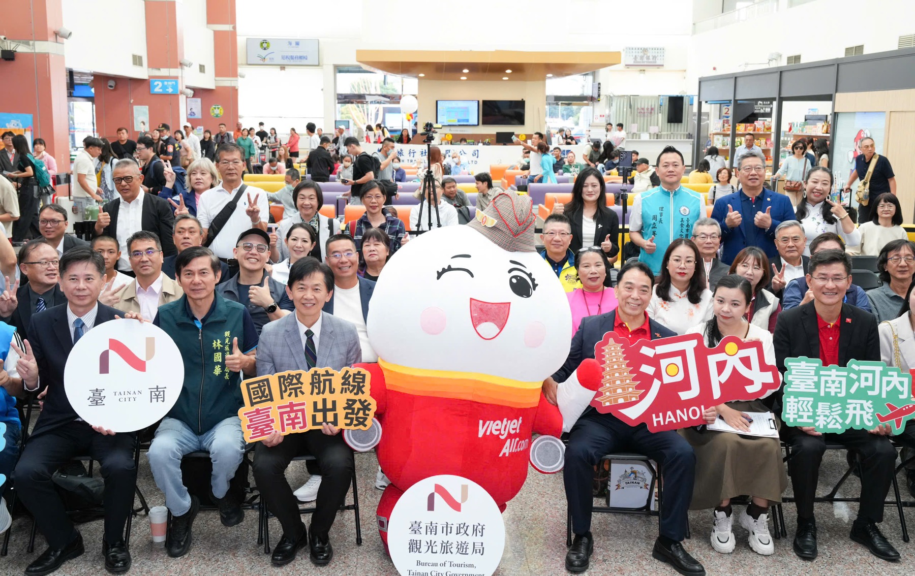 Vietjet khai trương đường bay thẳng H&agrave; Nội - Đ&agrave;i Nam, tiếp tục mở rộng mạng bay quốc tế- Ảnh 6.