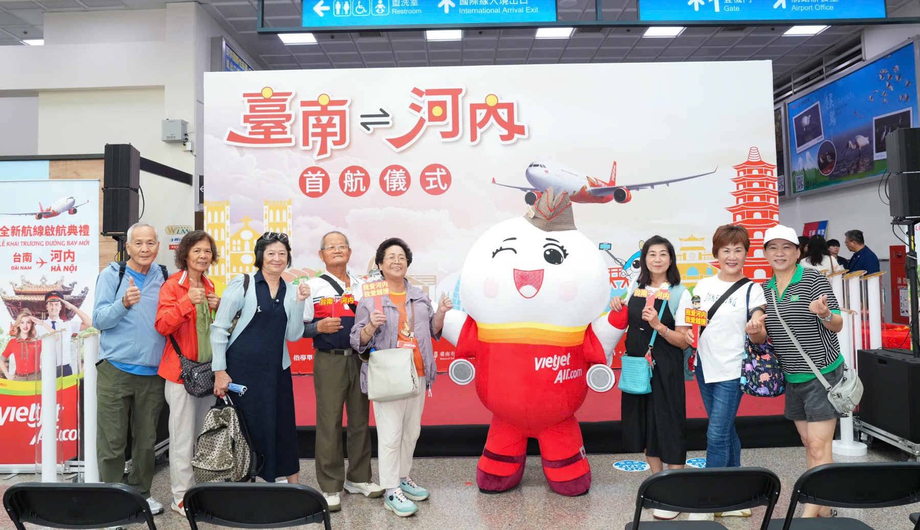 Vietjet khai trương đường bay thẳng H&agrave; Nội - Đ&agrave;i Nam, tiếp tục mở rộng mạng bay quốc tế- Ảnh 7.