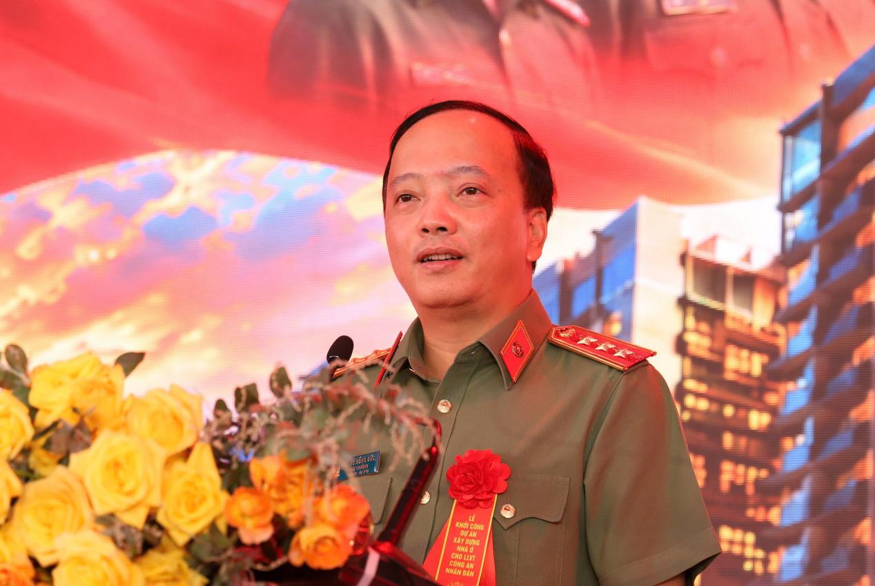 Khởi c&ocirc;ng dự &aacute;n 631 căn hộ cho lực lượng vũ trang C&ocirc;ng an nh&acirc;n d&acirc;n tại TP.HCM- Ảnh 2.