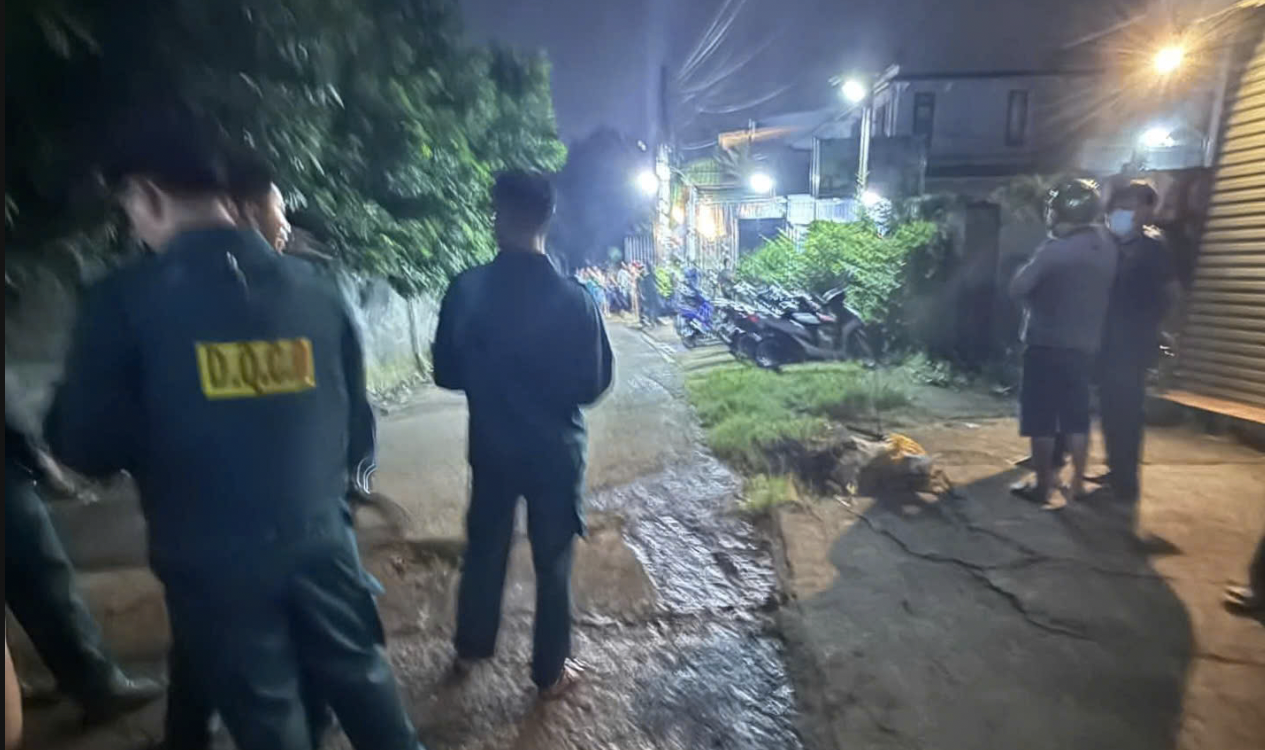 Đồng Nai: Công an điều tra vụ chồng dùng dao chém vợ gục chết bên đường - Ảnh 1.