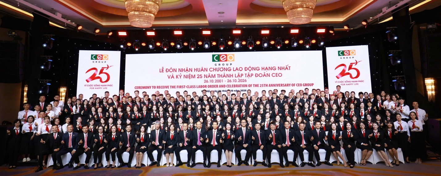 CEO Group đ&oacute;n nhận Hu&acirc;n chương Lao động Hạng Nhất nh&acirc;n kỷ niệm 25 năm th&agrave;nh lập- Ảnh 3.