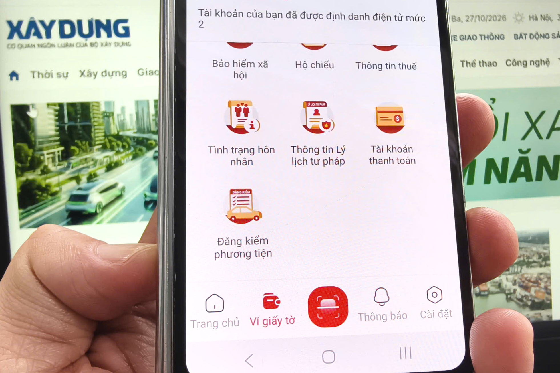 VNeID c&oacute; th&ecirc;m th&ocirc;ng tin đăng kiểm phương tiện, chủ xe tra cứu như thế n&agrave;o?- Ảnh 1.