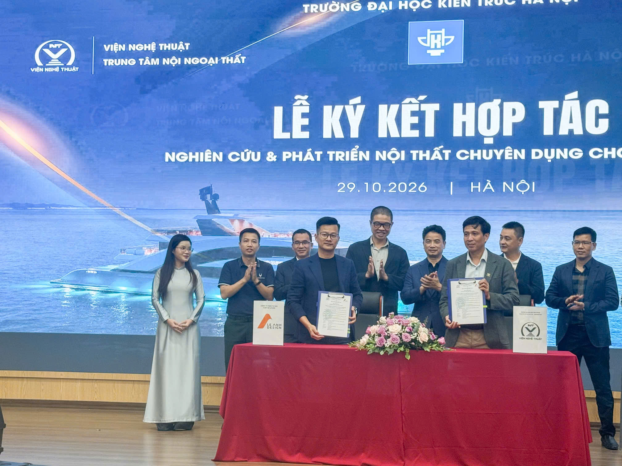 Đại học Kiến tr&uacute;c H&agrave; Nội ph&aacute;t động cuộc thi thiết kế kiến tr&uacute;c v&agrave; nội thất c&ocirc;ng tr&igrave;nh nổi - Ảnh 1.