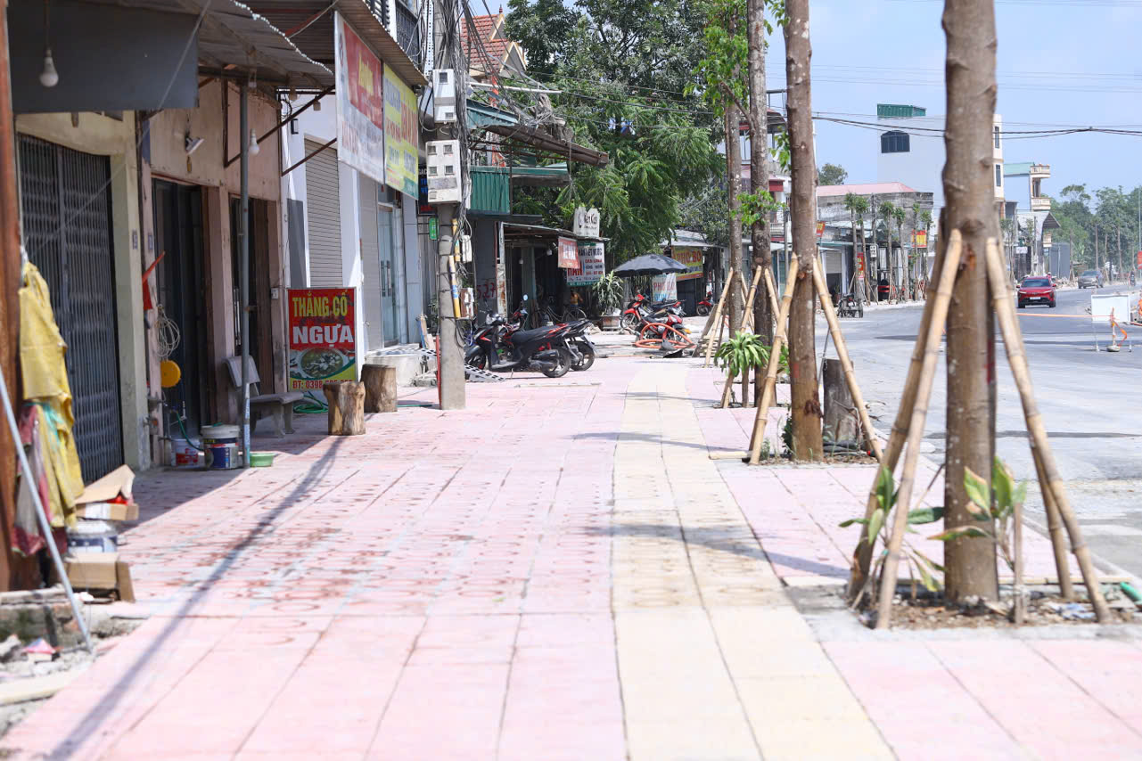 H&agrave; Nội: Những ng&agrave;y nước r&uacute;t tr&ecirc;n quốc lộ 21B qua Thanh Oai- Ảnh 11.