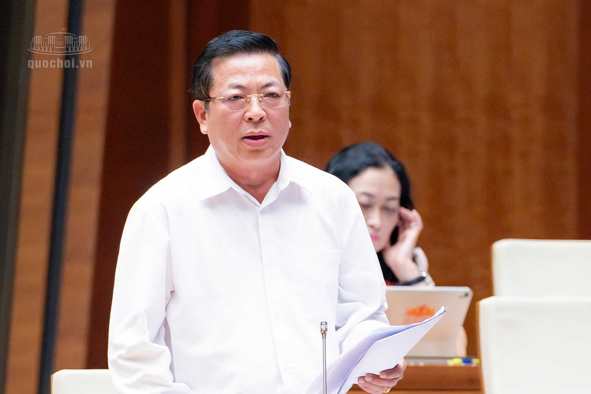 Bộ trưởng Bộ X&acirc;y dựng l&agrave;m r&otilde; một số vấn đề về đầu tư hạ tầng giao th&ocirc;ng - Ảnh 1.
