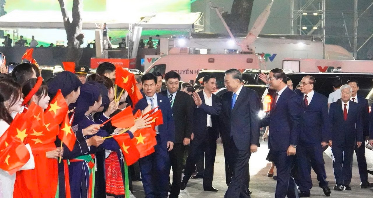 Tổng B&iacute; thư T&ocirc; L&acirc;m: Th&aacute;i Nguy&ecirc;n phấn đấu trở th&agrave;nh tỉnh thu nhập cao trước năm 2045 - Ảnh 8.