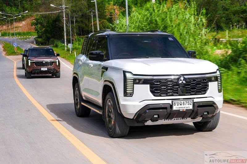 Mitsubishi Pajero mới v&agrave; Ford Everest kh&aacute;c nhau g&igrave;? - Ảnh 4.
