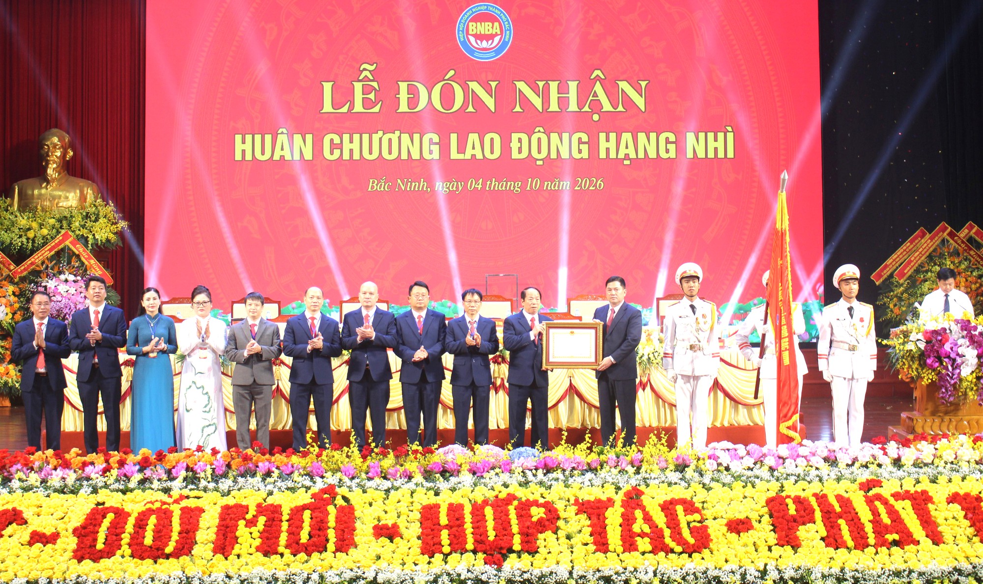 Hiệp hội doanh nghiệp TP Bắc Ninh đón nhận Huân chương lao động hạng Nhì- Ảnh 4.