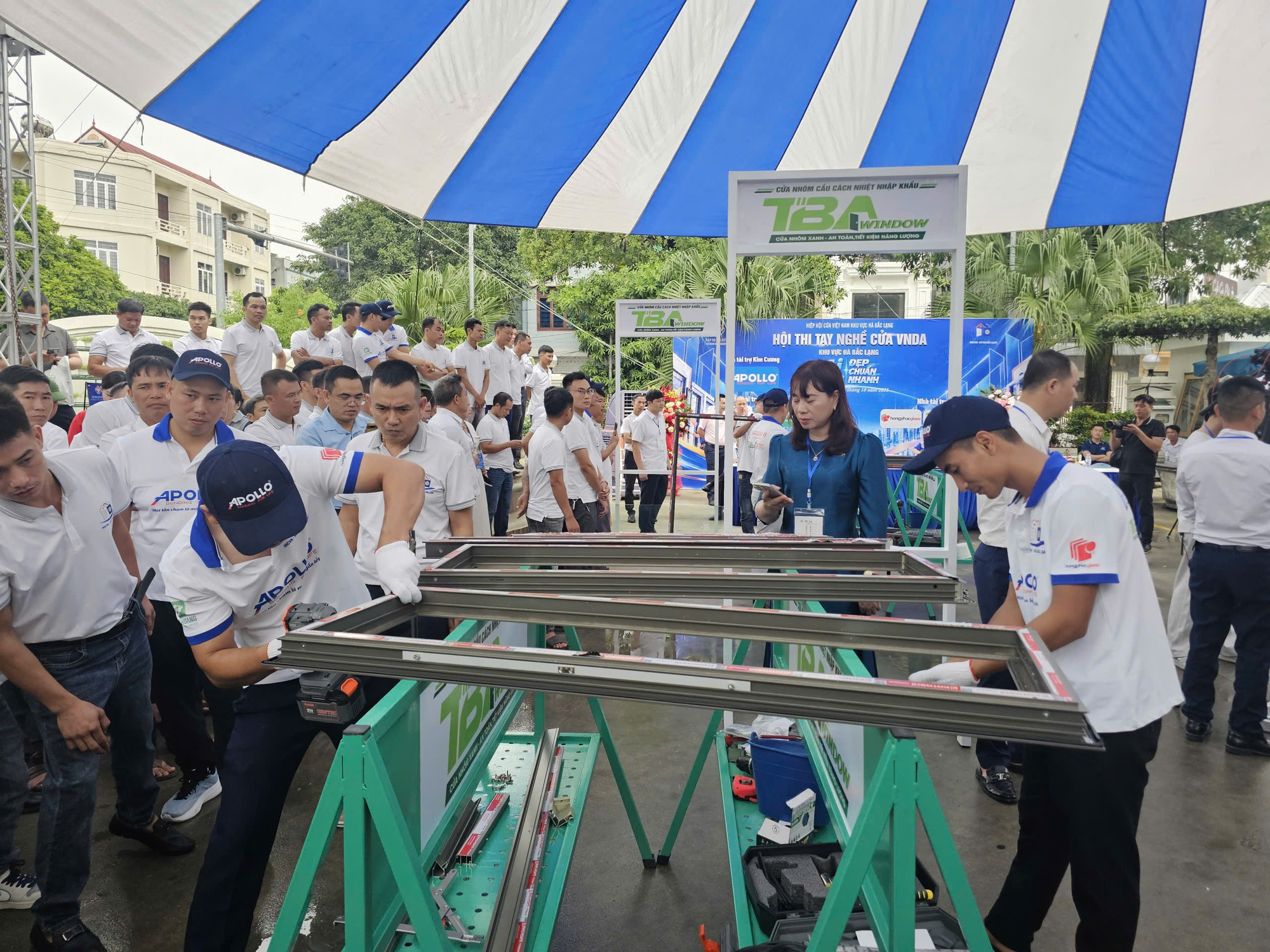 Đa dạng sản phẩm tại hội thi tay nghề ng&agrave;nh cửa- Ảnh 5.
