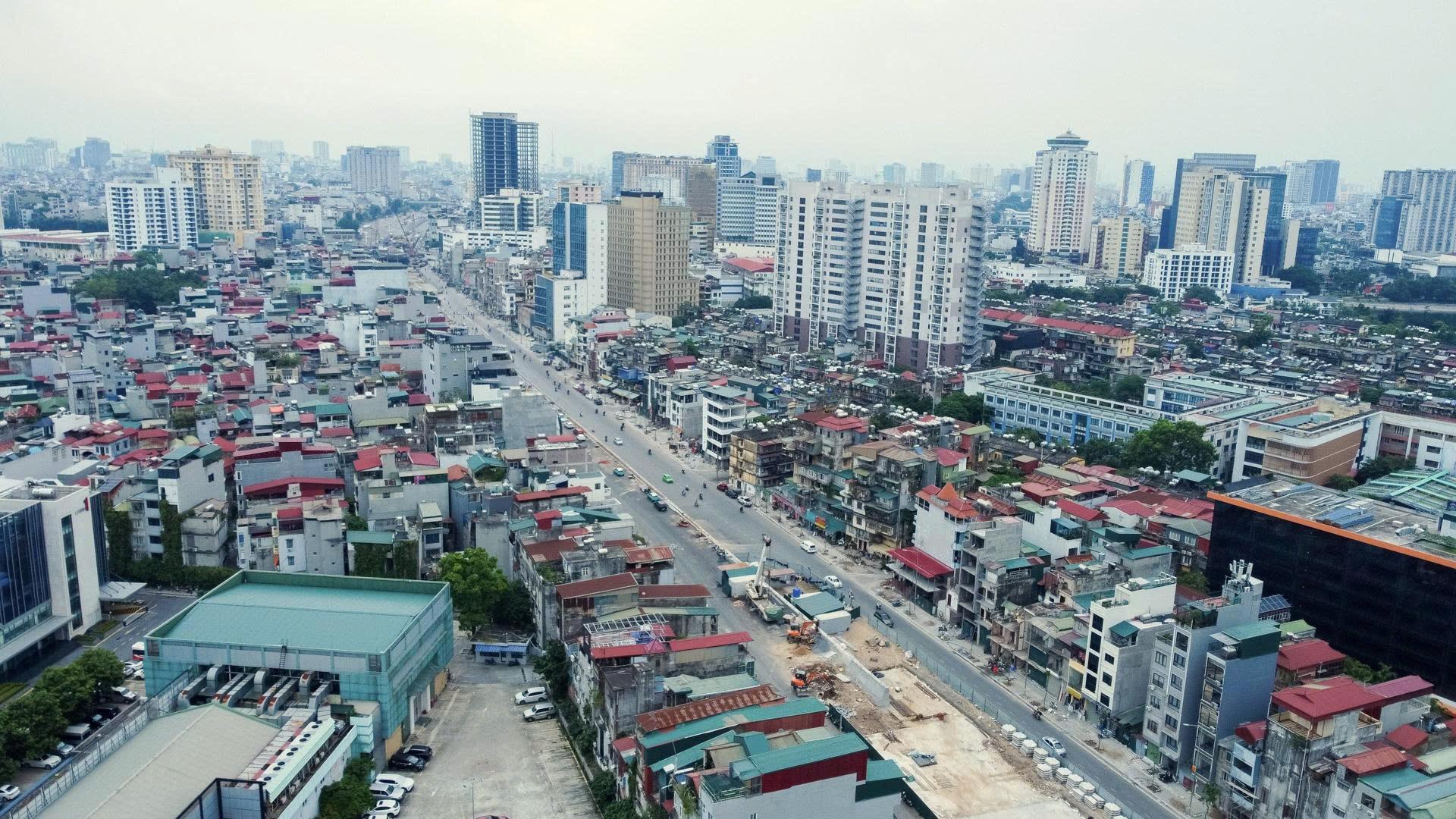 Cận cảnh hai cầu vượt tr&ecirc;n đường V&agrave;nh đai 1 dự kiến khai th&aacute;c cuối năm 2026 - Ảnh 12.