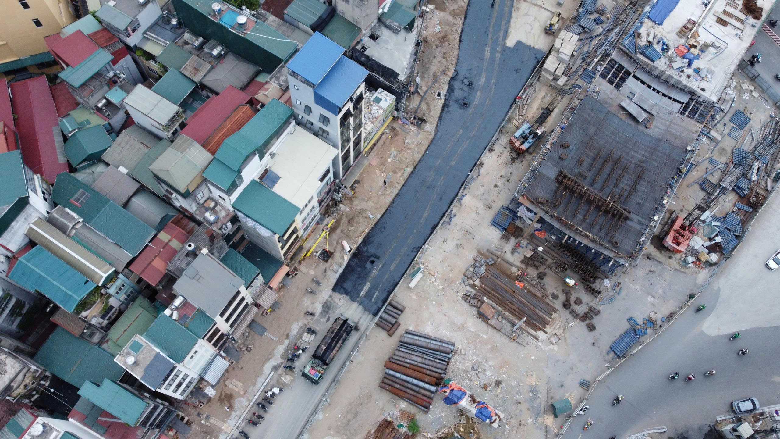 Cận cảnh hai cầu vượt tr&ecirc;n đường V&agrave;nh đai 1 dự kiến khai th&aacute;c cuối năm 2026 - Ảnh 5.