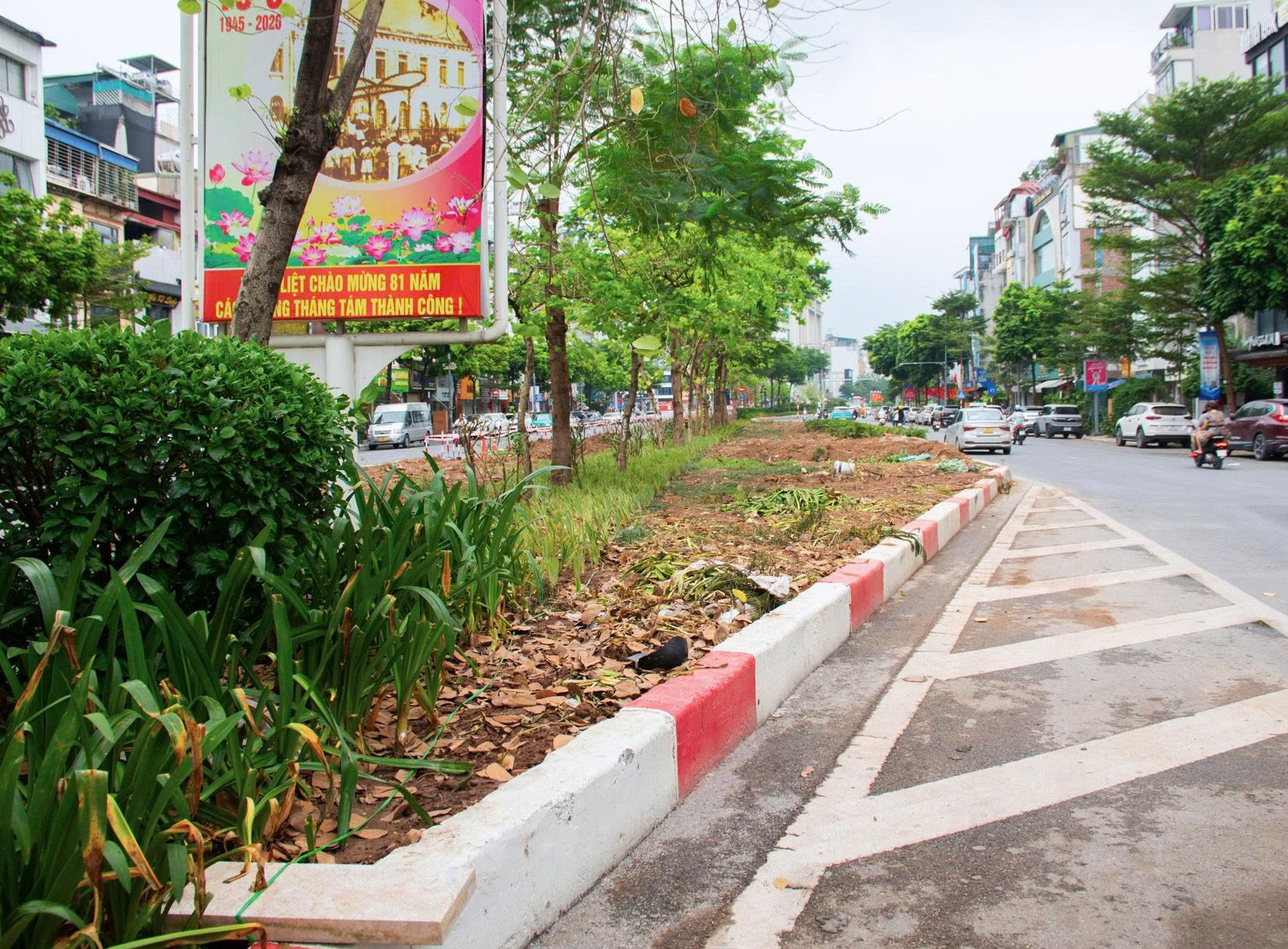 Hà Nội: Xén dải phân cách, mở thêm “đường thoát” cho phố Ô Chợ Dừa- Ảnh 3.