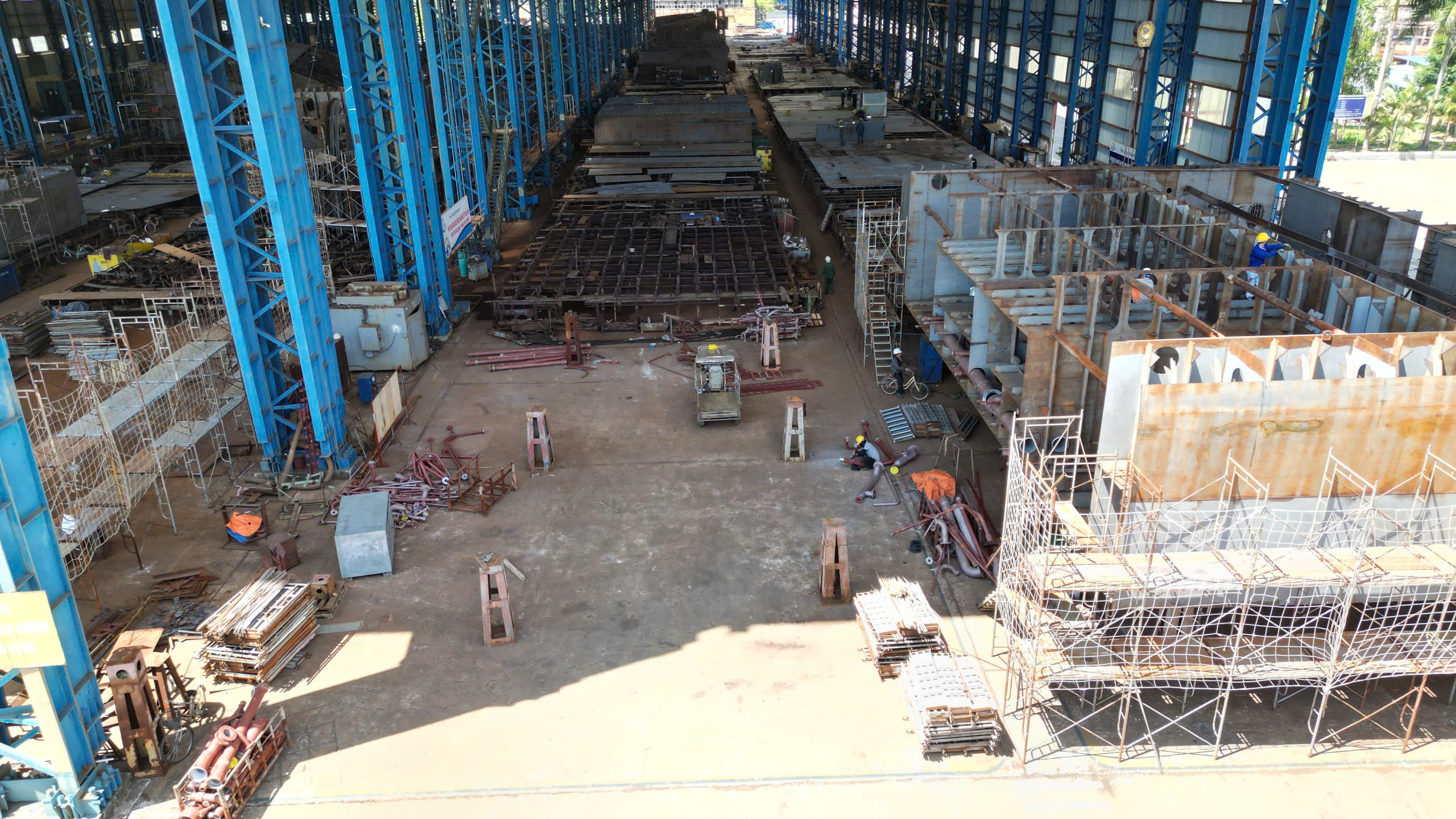Cận cảnh quy tr&igrave;nh đ&oacute;ng t&agrave;u hiện đại tại C&ocirc;ng ty Đ&oacute;ng t&agrave;u Hạ Long- Ảnh 14.
