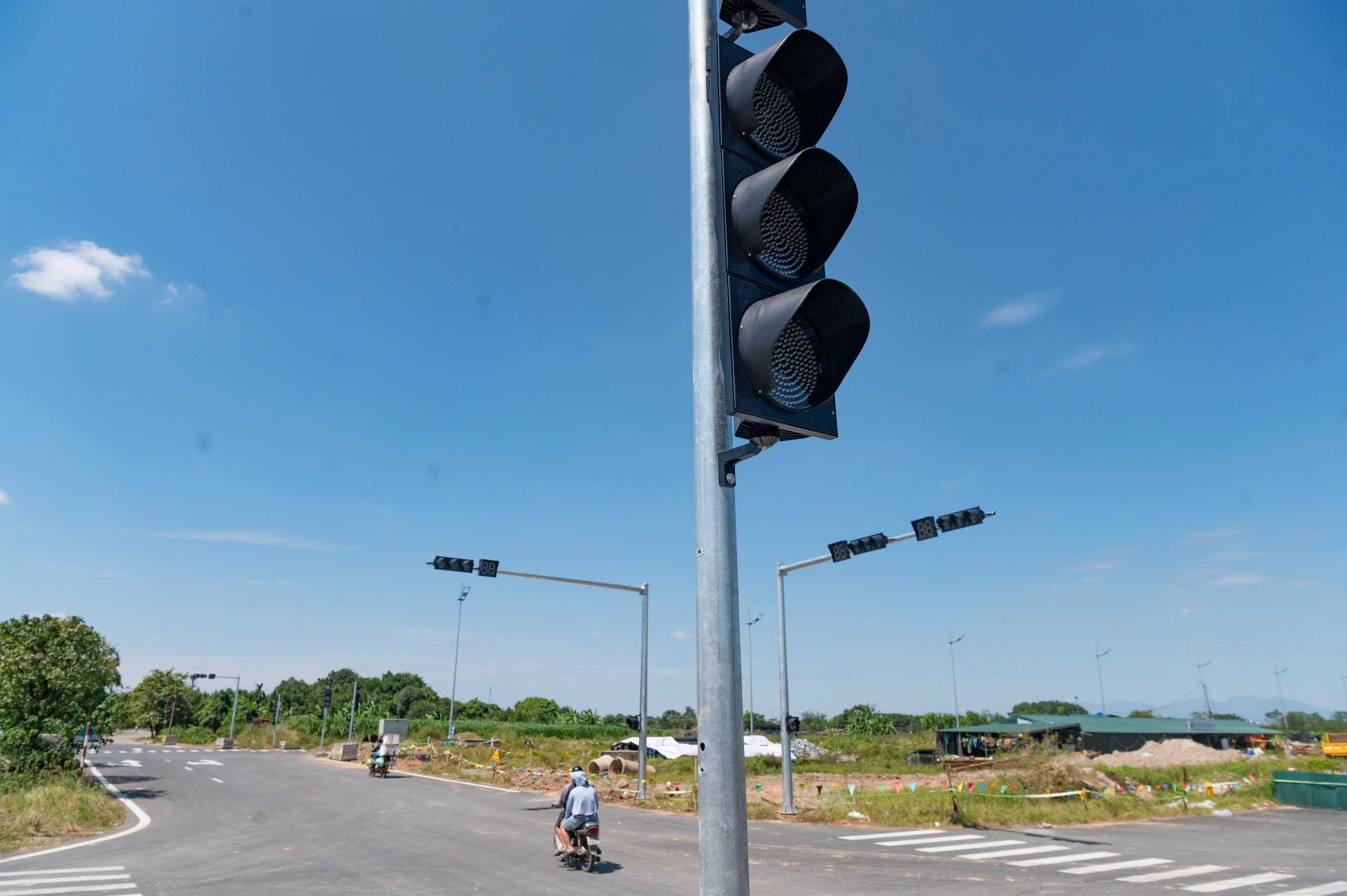 V&agrave;nh đai 4 qua H&agrave; Nội trước giờ G: 15km đường song h&agrave;nh sẵn s&agrave;ng th&ocirc;ng xe- Ảnh 3.