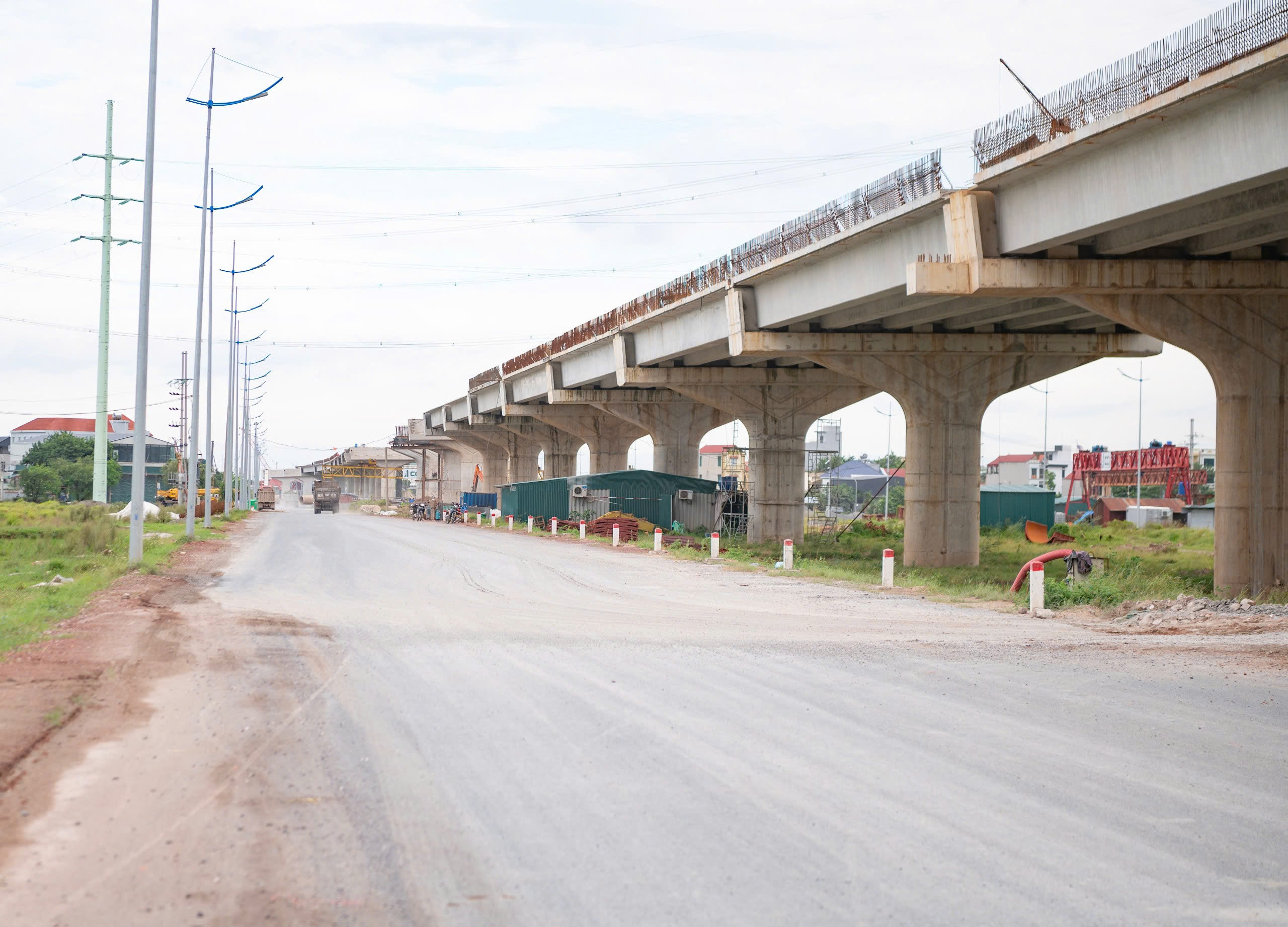 V&agrave;nh đai 4 qua H&agrave; Nội trước giờ G: 15km đường song h&agrave;nh sẵn s&agrave;ng th&ocirc;ng xe- Ảnh 12.