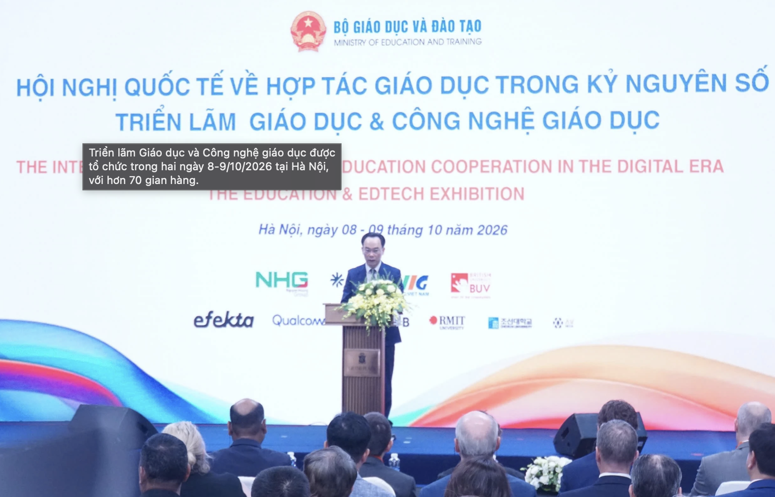 Khai mạc Hội nghị quốc tế về hợp t&aacute;c gi&aacute;o dục trong kỷ nguy&ecirc;n AI- Ảnh 1.