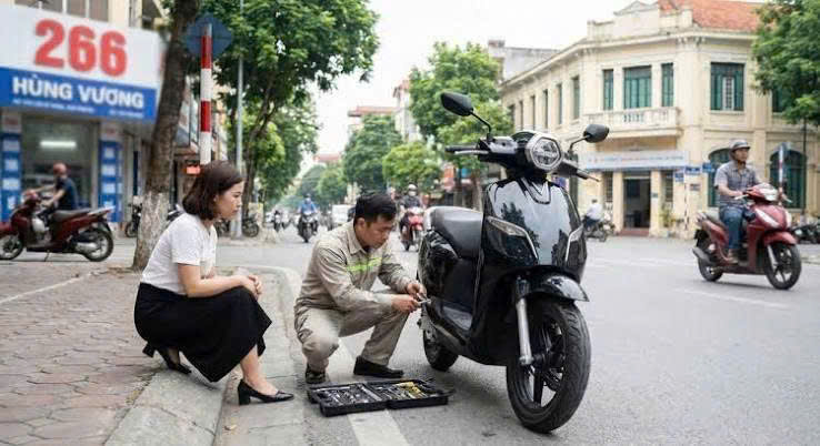 Xe m&aacute;y điện b&aacute;n chạy, dịch vụ cứu hộ thay đổi thế n&agrave;o? - Ảnh 1.