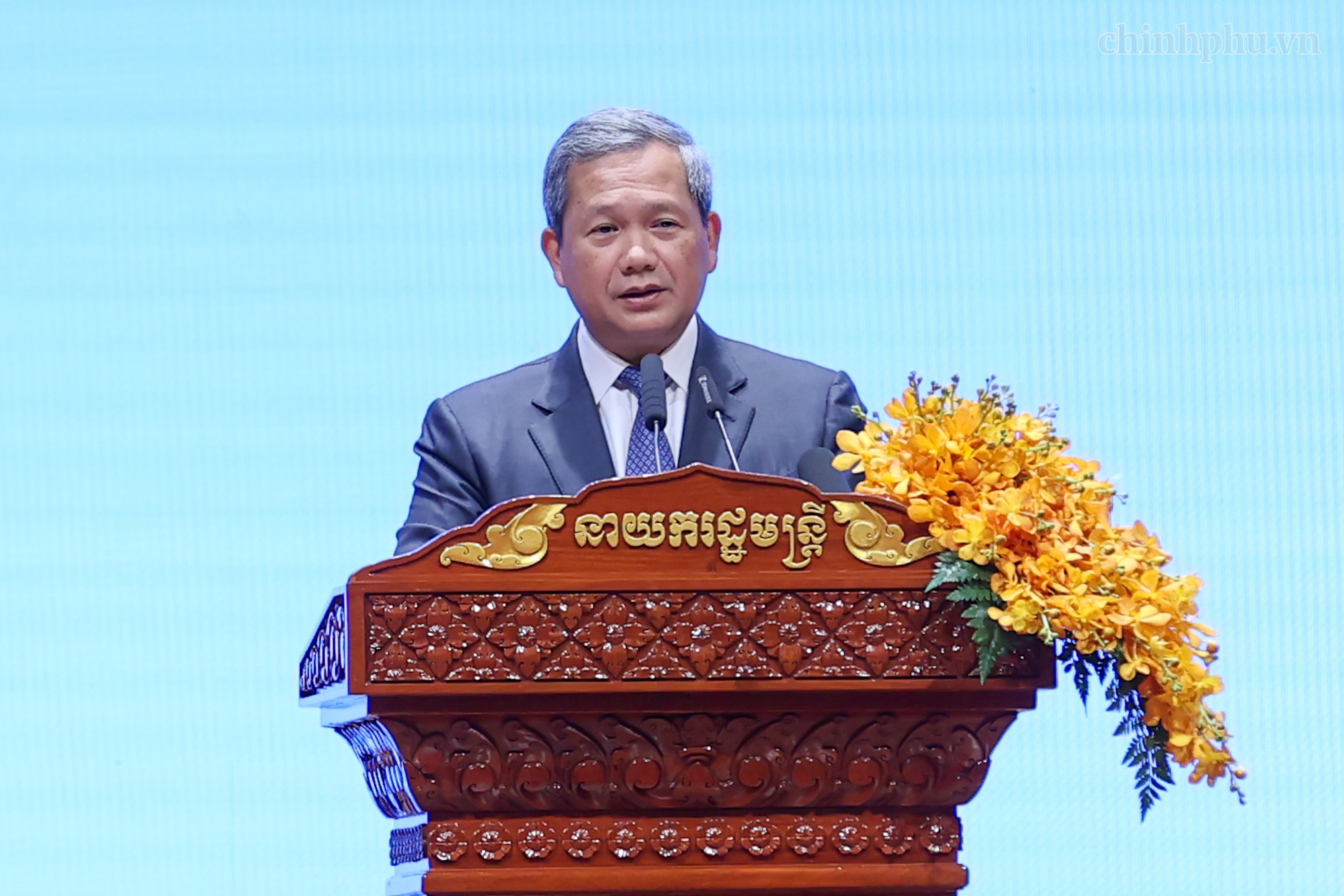 Hai Thủ tướng Việt Nam - Campuchia: Đưa hợp t&aacute;c kinh tế l&ecirc;n tầm cao mới- Ảnh 5.