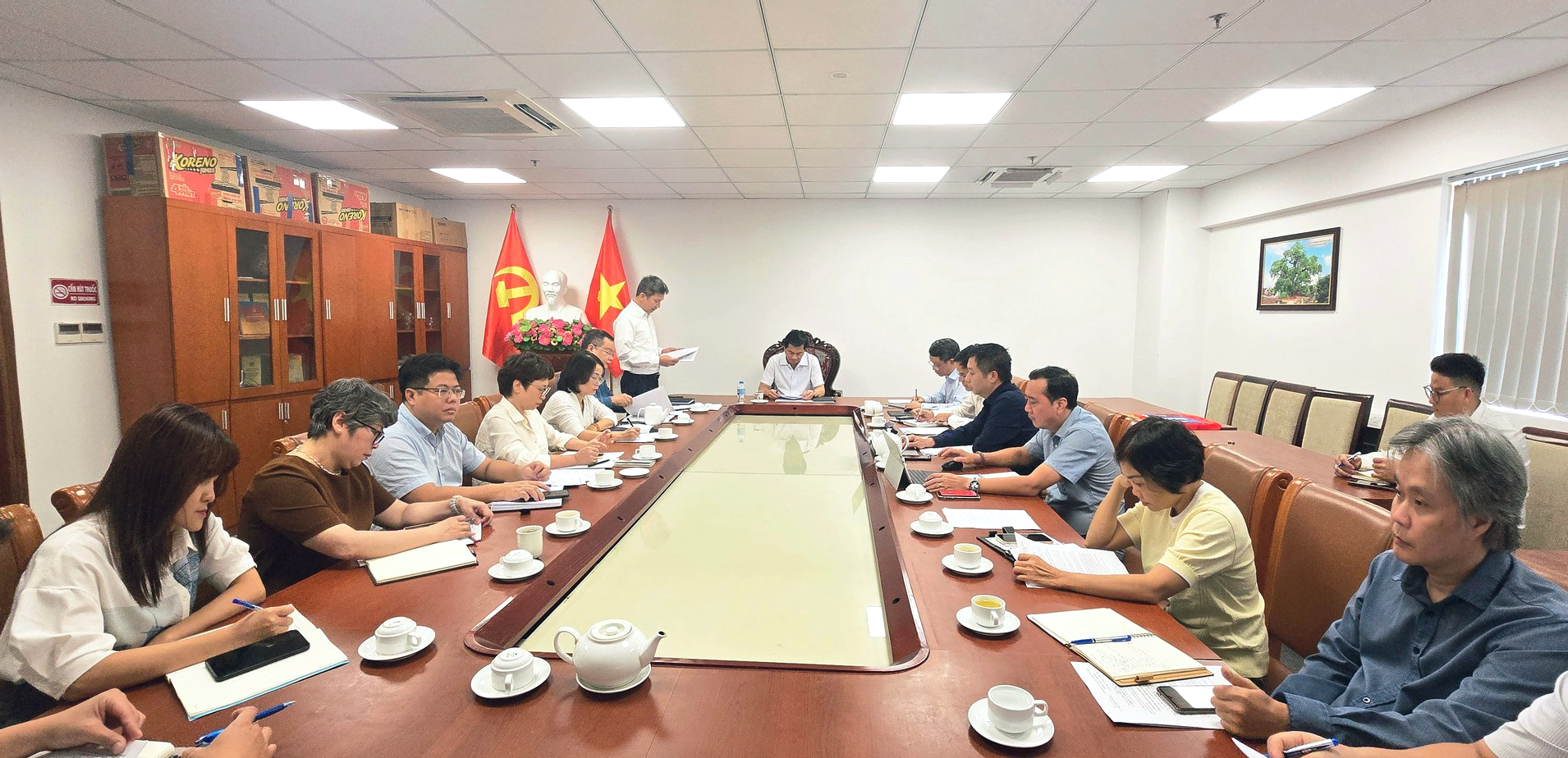 Thứ trưởng Nguyễn Tường Văn chủ tr&igrave; giao ban qu&yacute; III/2026 của Cục Ph&aacute;t triển đ&ocirc; thị - Ảnh 1.
