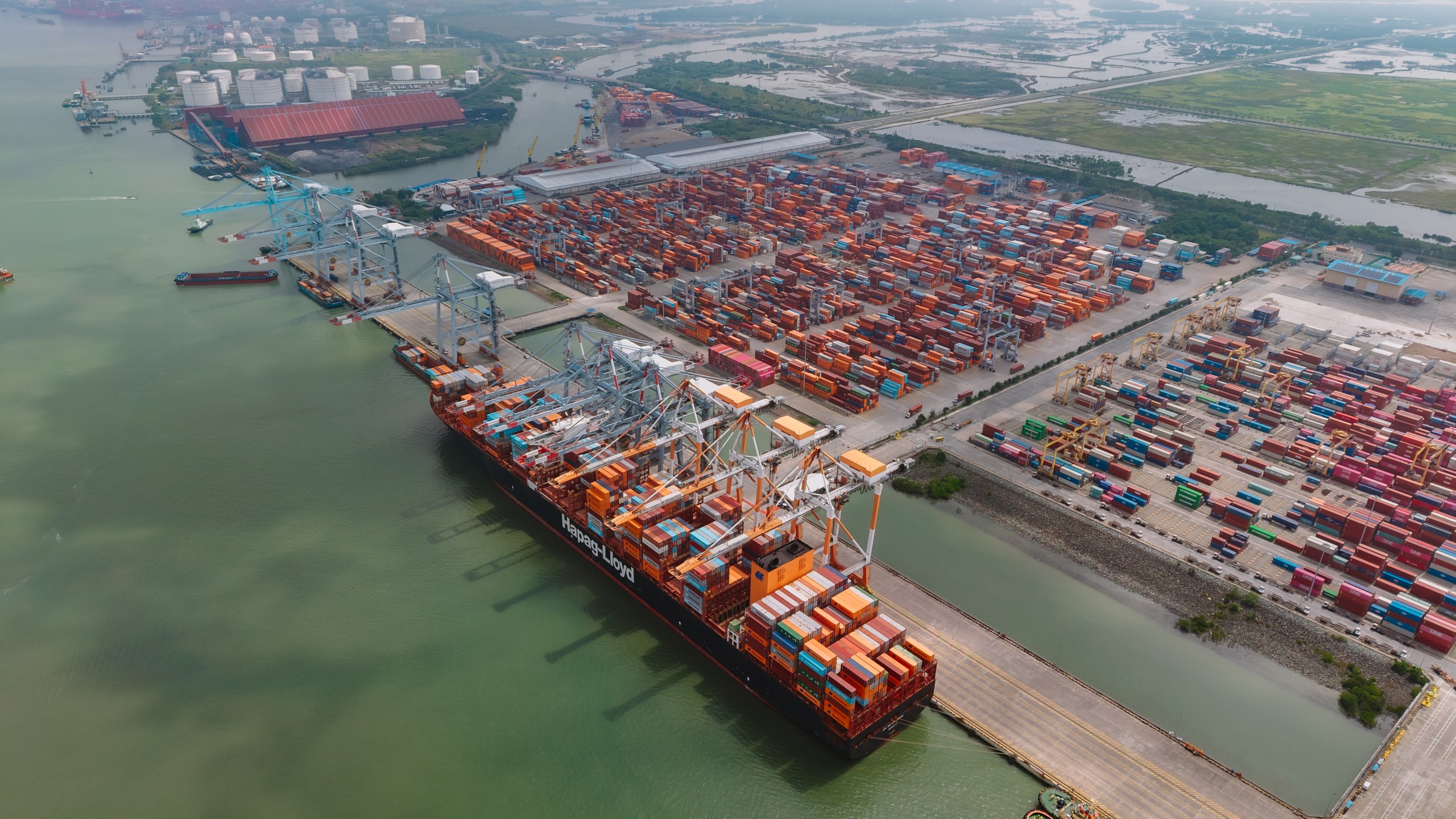 TP.HCM: Ch&iacute;nh thức đưa khu bến cảng chung v&agrave;o khai th&aacute;c thương mại- Ảnh 1.