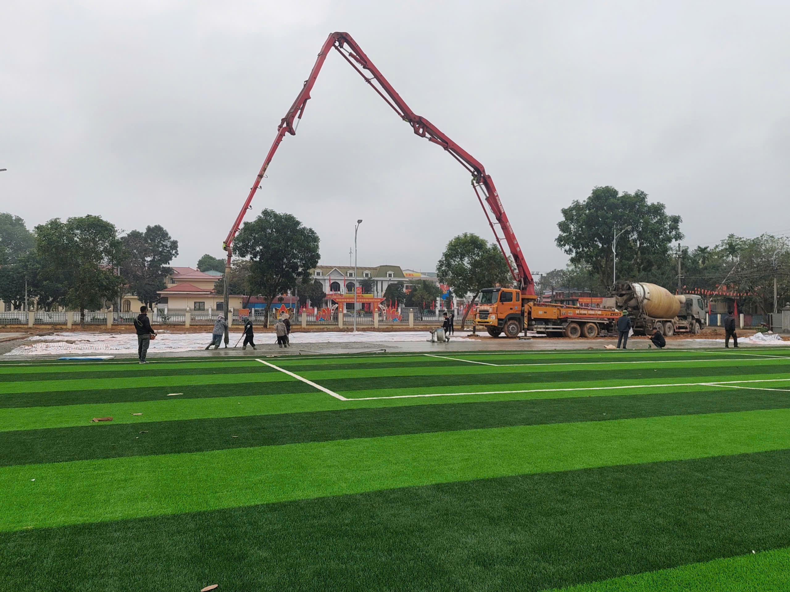 Ph&uacute; Thọ: X&atilde; Th&aacute;i H&ograve;a gấp r&uacute;t ho&agrave;n thiện c&ocirc;ng tr&igrave;nh, sẵn s&agrave;ng đ&oacute;n tết B&iacute;nh Ngọ 2026- Ảnh 5.