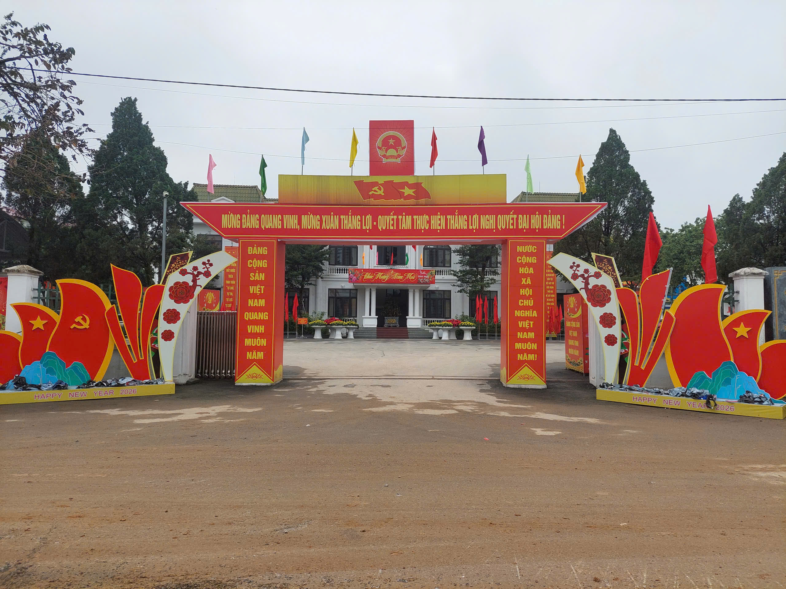 Ph&uacute; Thọ: X&atilde; Th&aacute;i H&ograve;a gấp r&uacute;t ho&agrave;n thiện c&ocirc;ng tr&igrave;nh, sẵn s&agrave;ng đ&oacute;n tết B&iacute;nh Ngọ 2026- Ảnh 4.