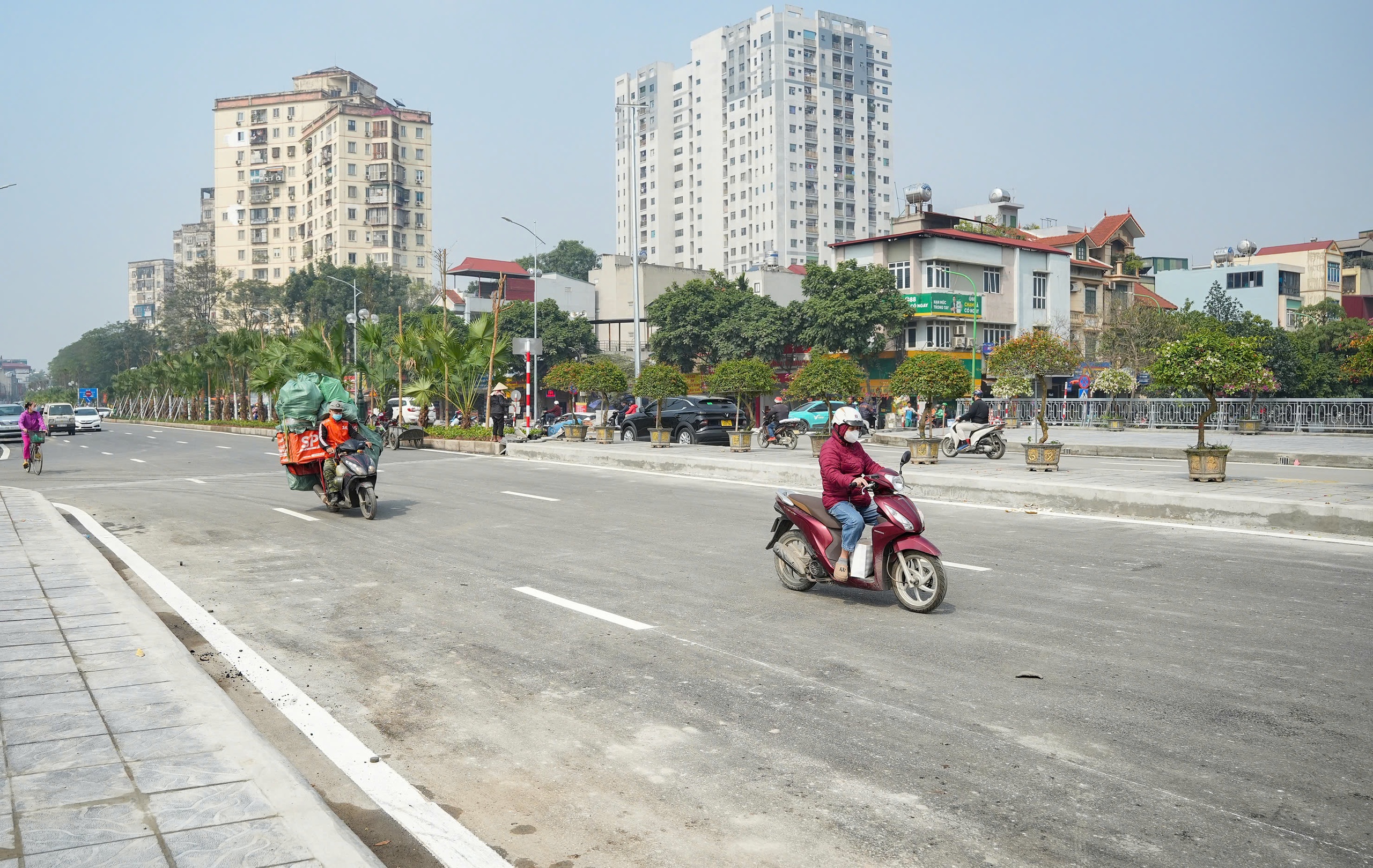 H&agrave; Nội: Giao th&ocirc;ng th&ocirc;ng tho&aacute;ng ng&agrave;y đầu th&ocirc;ng xe hầm chui Kim Đồng v&agrave; đường V&agrave;nh đai 2,5- Ảnh 11.