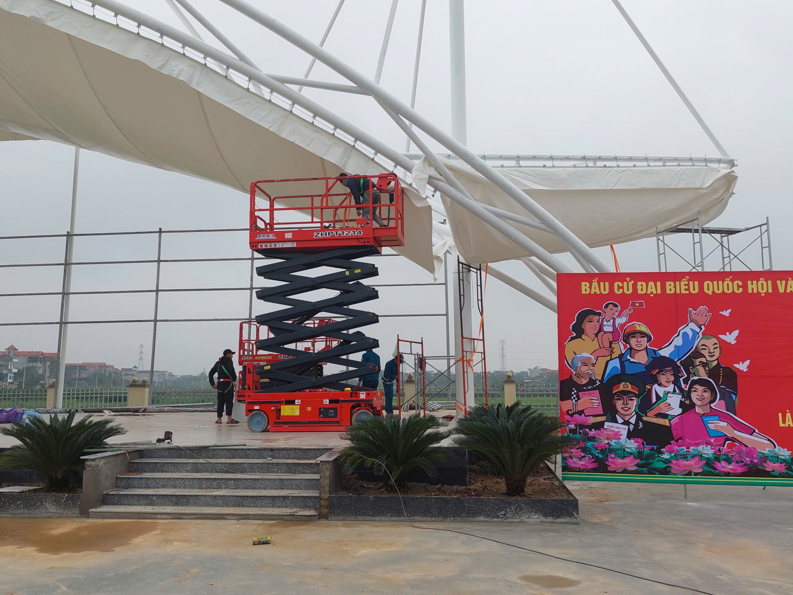 Ph&uacute; Thọ: X&atilde; Th&aacute;i H&ograve;a gấp r&uacute;t ho&agrave;n thiện c&ocirc;ng tr&igrave;nh, sẵn s&agrave;ng đ&oacute;n tết B&iacute;nh Ngọ 2026- Ảnh 2.