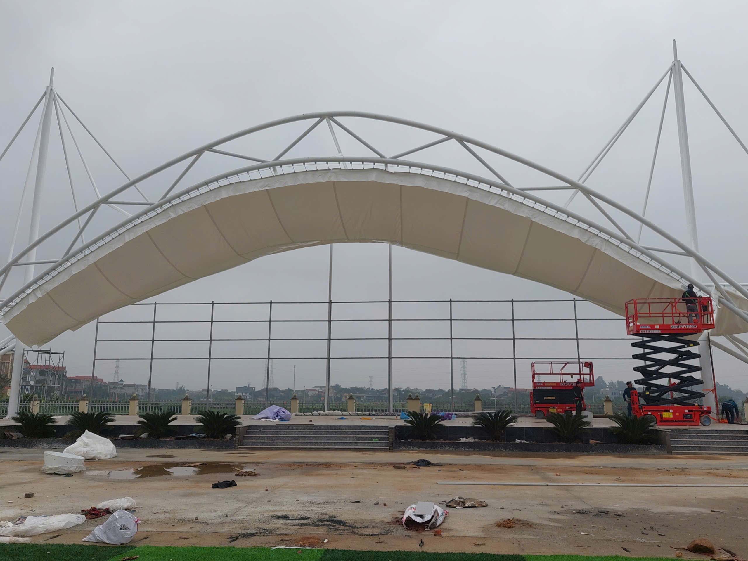 Ph&uacute; Thọ: X&atilde; Th&aacute;i H&ograve;a gấp r&uacute;t ho&agrave;n thiện c&ocirc;ng tr&igrave;nh, sẵn s&agrave;ng đ&oacute;n tết B&iacute;nh Ngọ 2026- Ảnh 6.