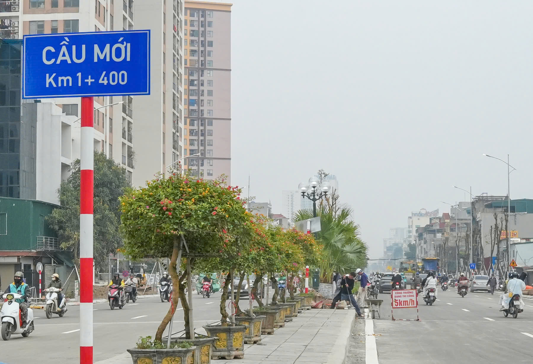 H&agrave; Nội: Giao th&ocirc;ng th&ocirc;ng tho&aacute;ng ng&agrave;y đầu th&ocirc;ng xe hầm chui Kim Đồng v&agrave; đường V&agrave;nh đai 2,5- Ảnh 14.