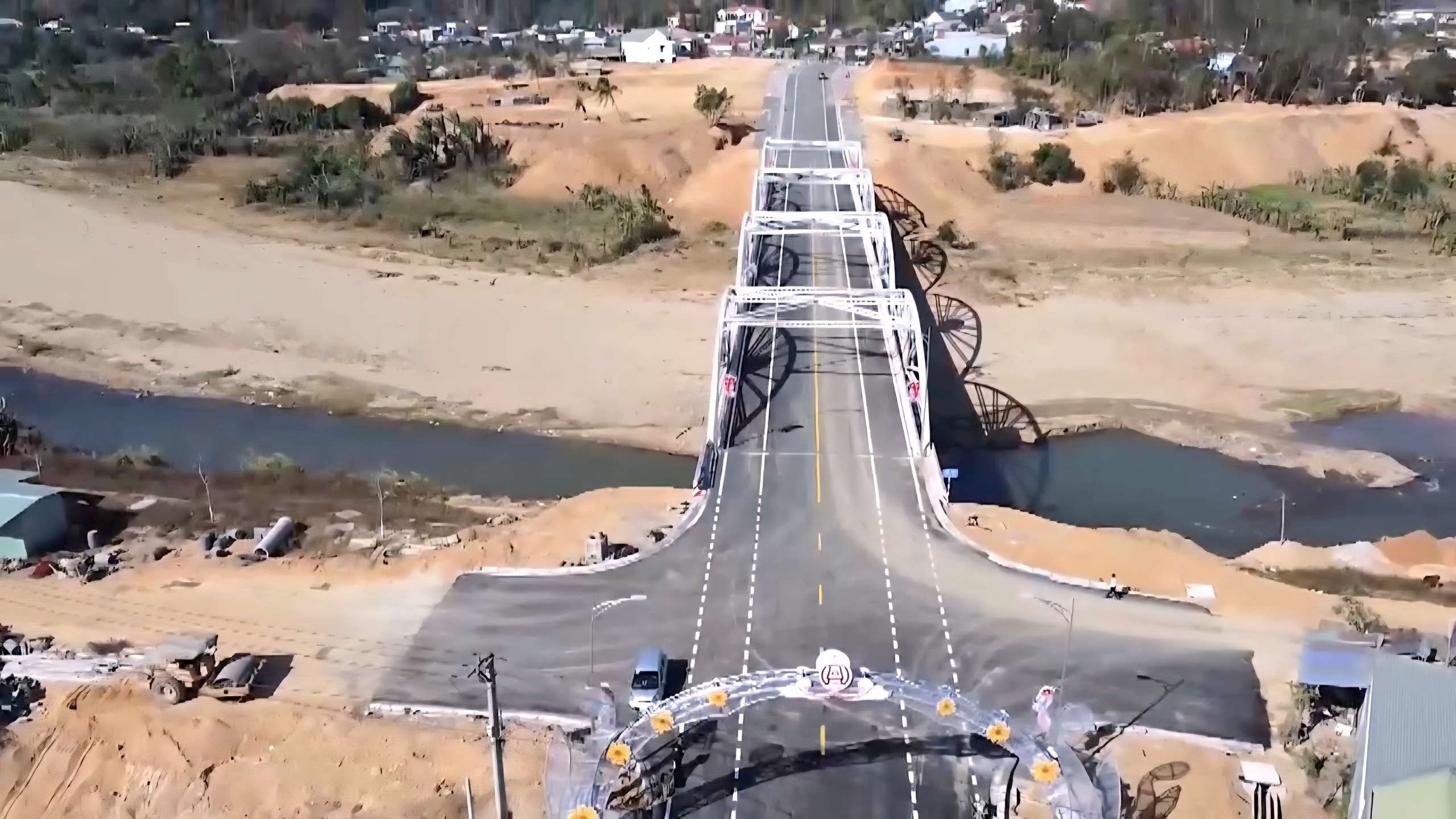 Quảng Ng&atilde;i: Cầu 86 tỷ đồng bắc qua s&ocirc;ng P&ocirc; K&ocirc; th&ocirc;ng xe, phục vụ người d&acirc;n đi lại dịp Tết- Ảnh 3.